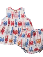 Pink Chicken Baby Girls Jaipur 2-PC Set