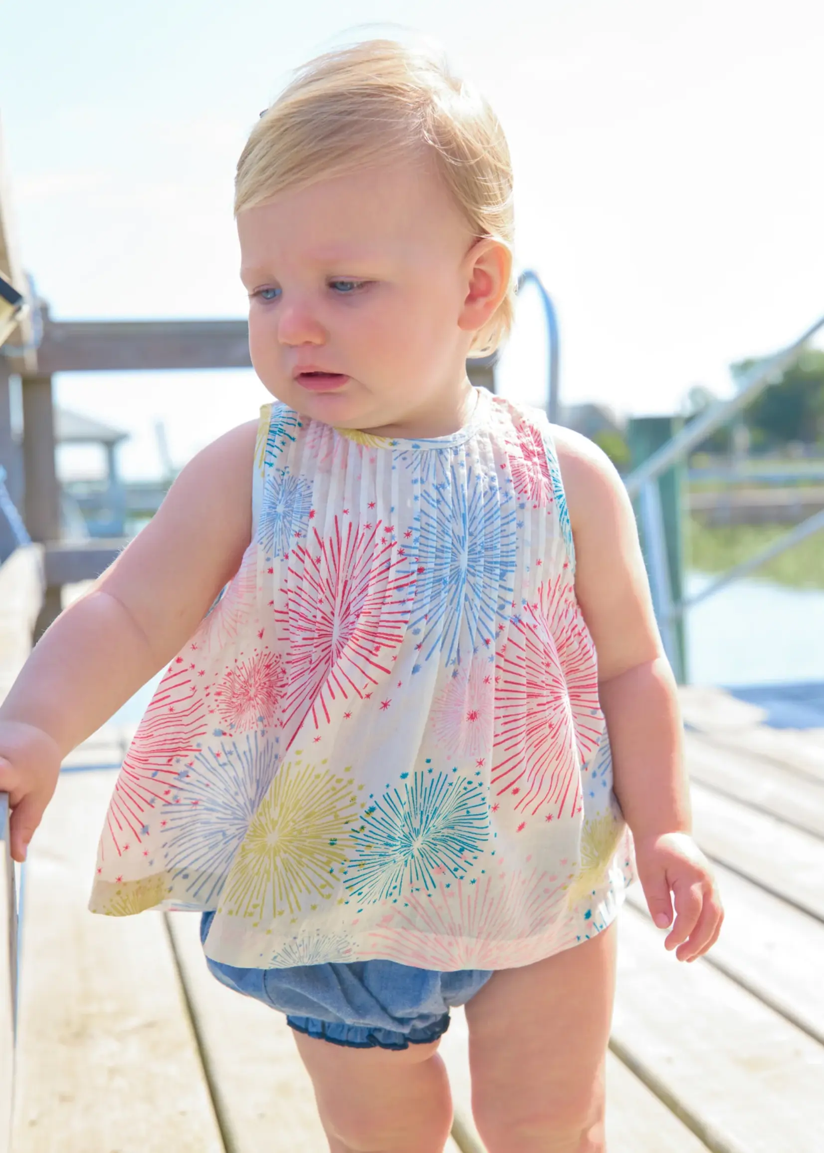 Pink Chicken Baby Girls Jaipur 2-PC Set