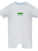 Petit Bebe Alligator Boy Romper