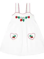 Minnow Girls heart pocket dress