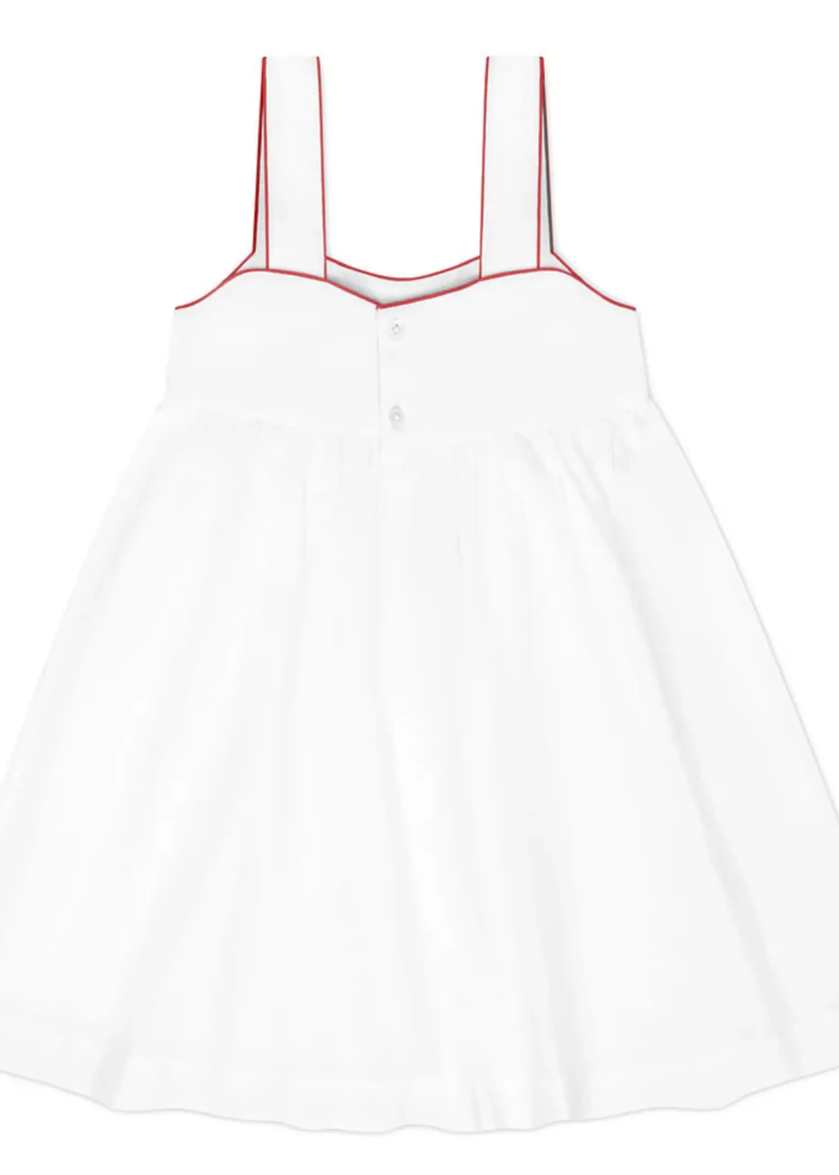 Minnow Girls heart pocket dress