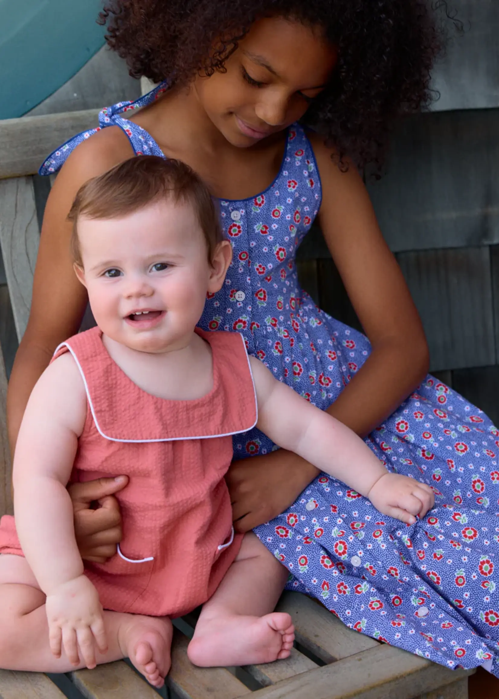 Minnow Girls tie knot dress