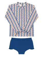 Minnow Girls Rashguard Set