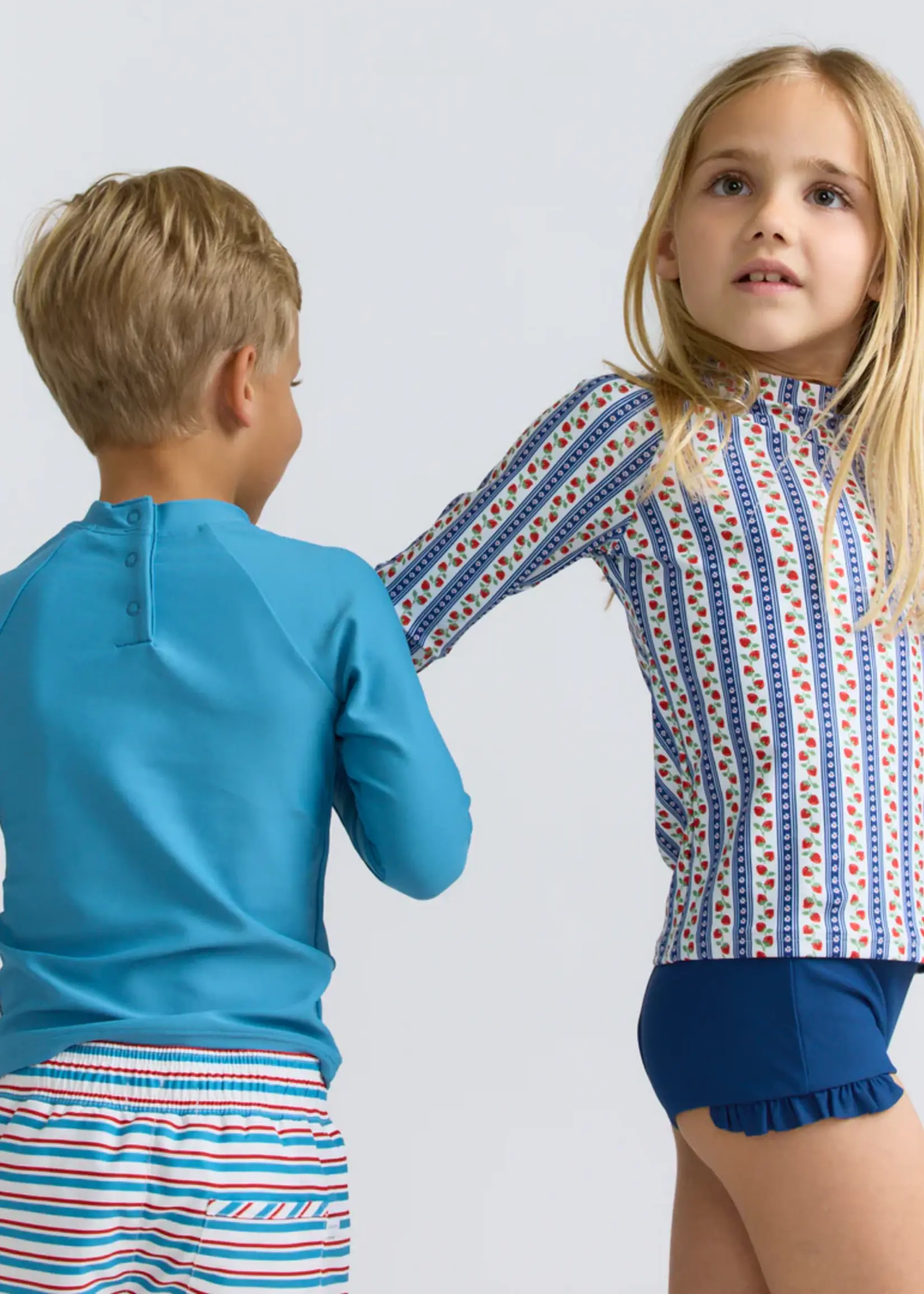 Minnow Girls Rashguard Set
