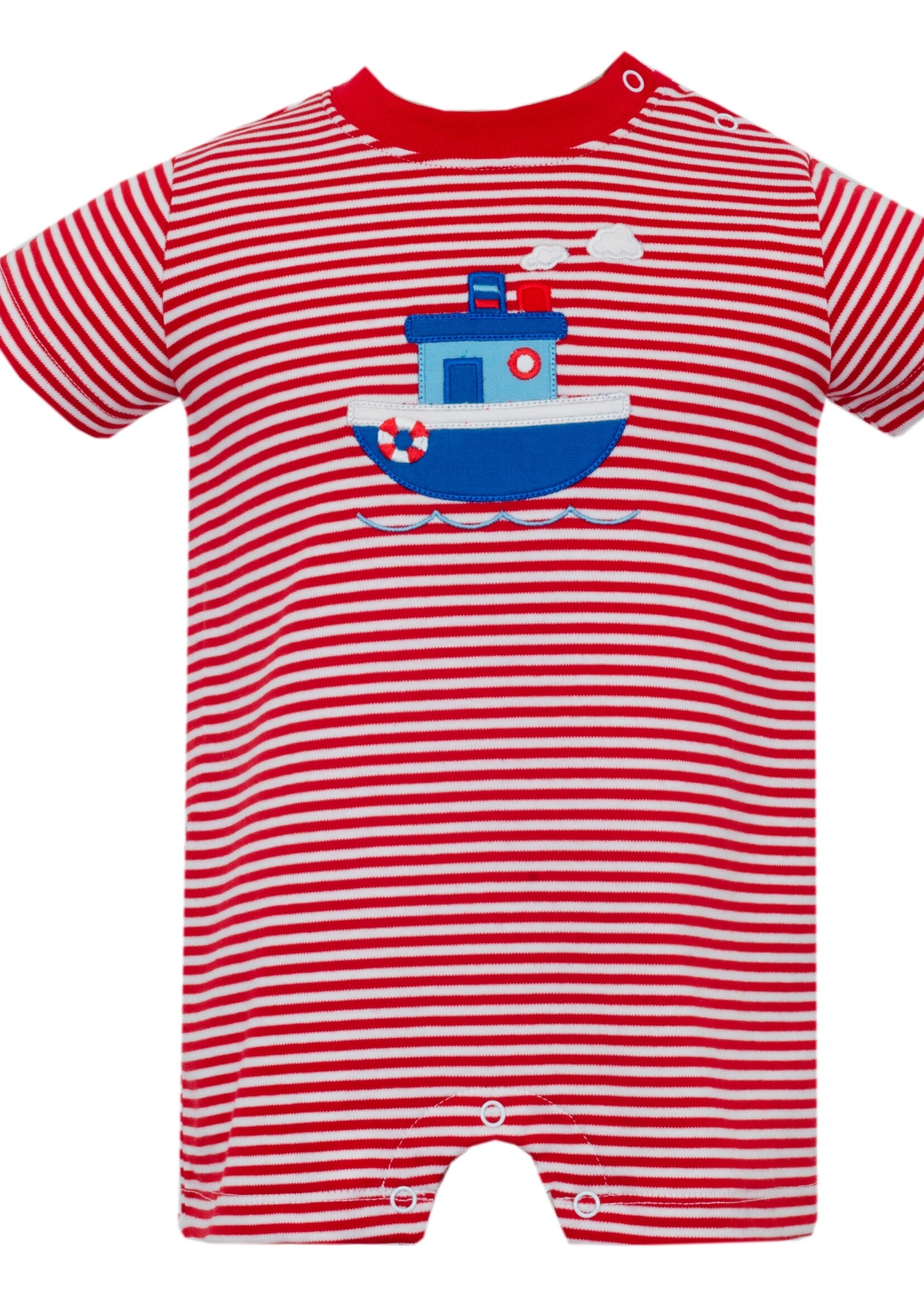 Claire and Charlie Steamship Short Romper