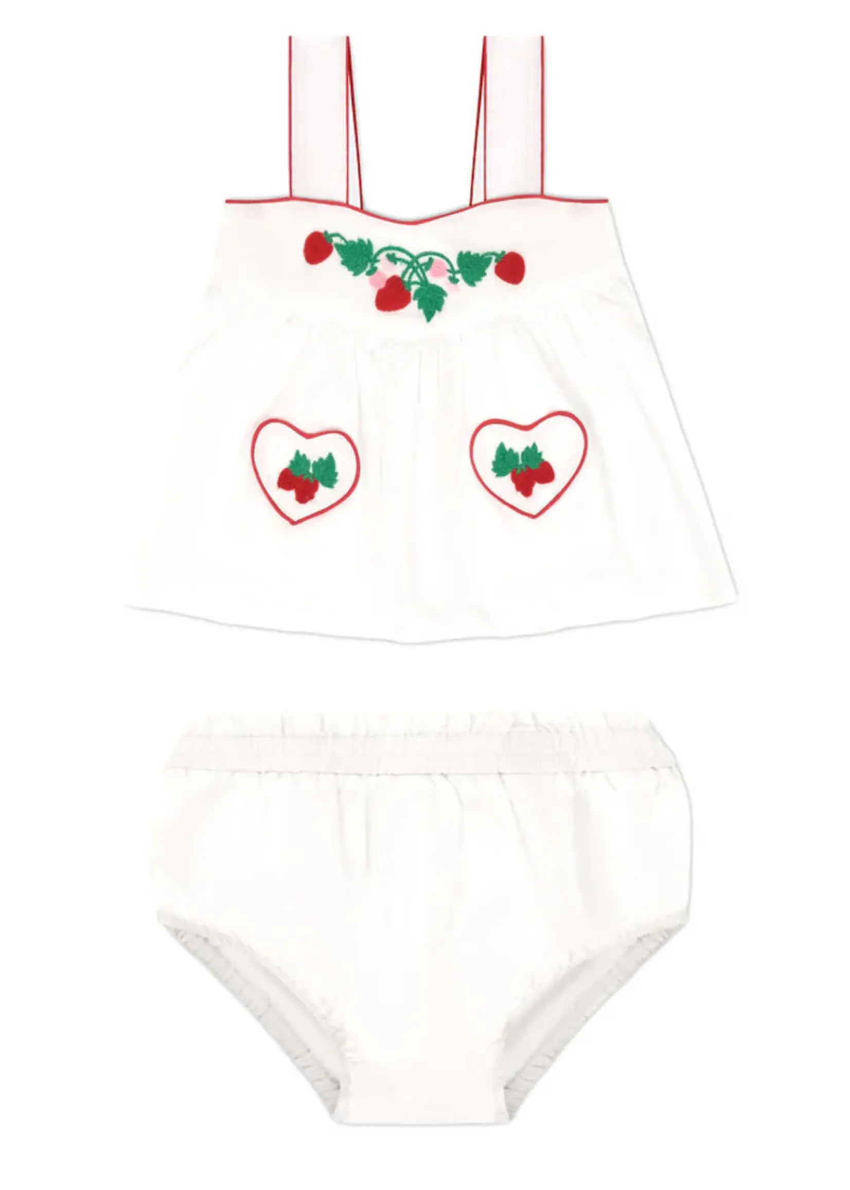 Minnow Baby Girl tank and bloomer set