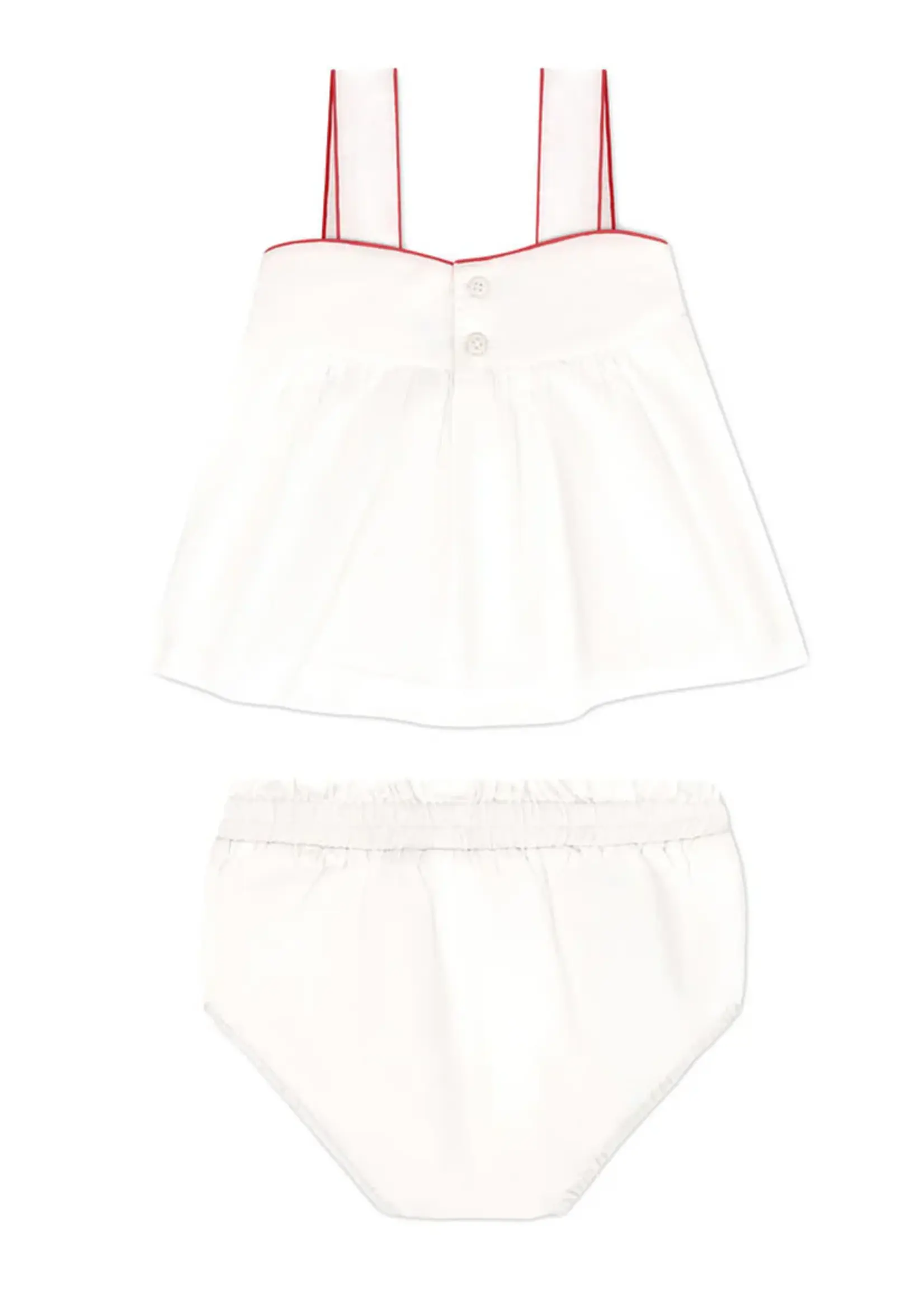 Minnow Baby Girl tank and bloomer set