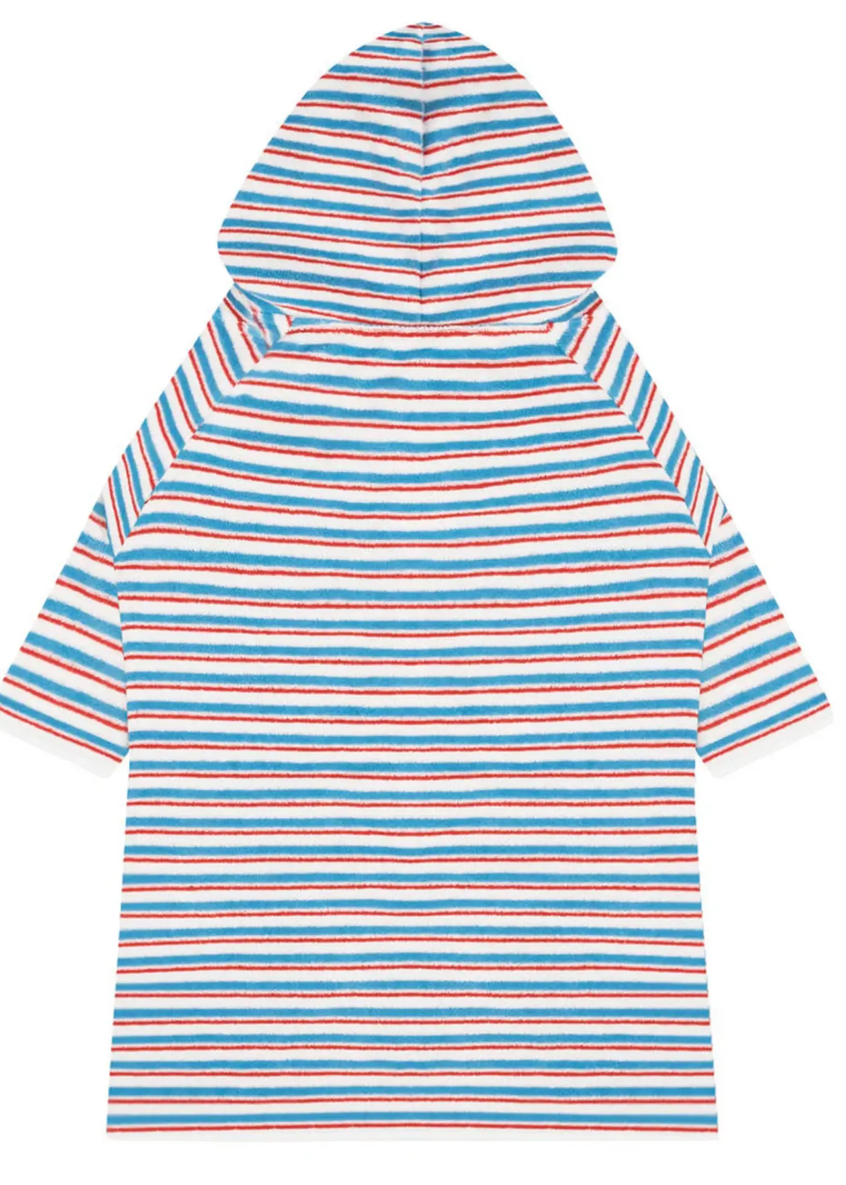 Minnow french terry hooded zipper coverup