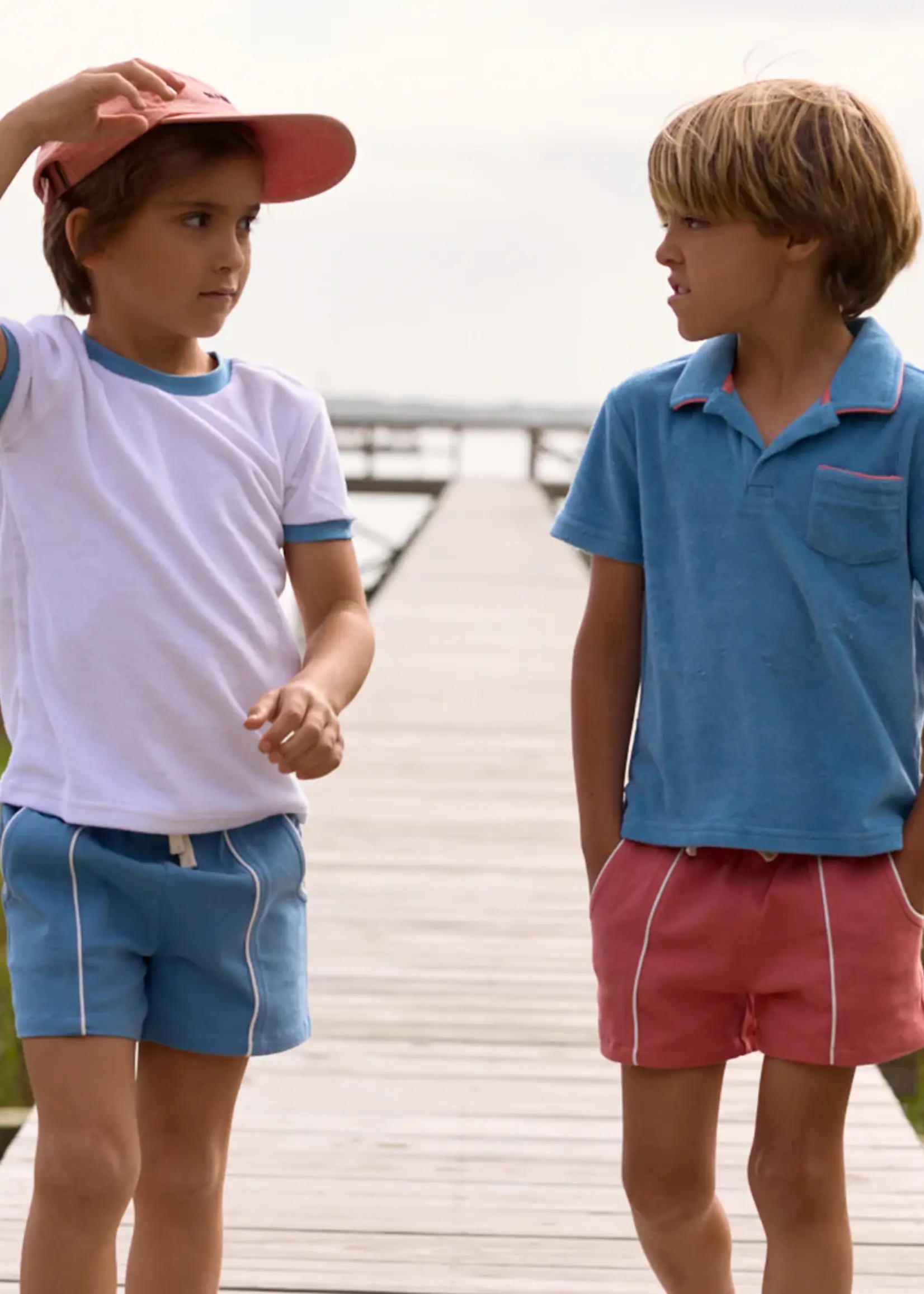 Minnow french terry polo