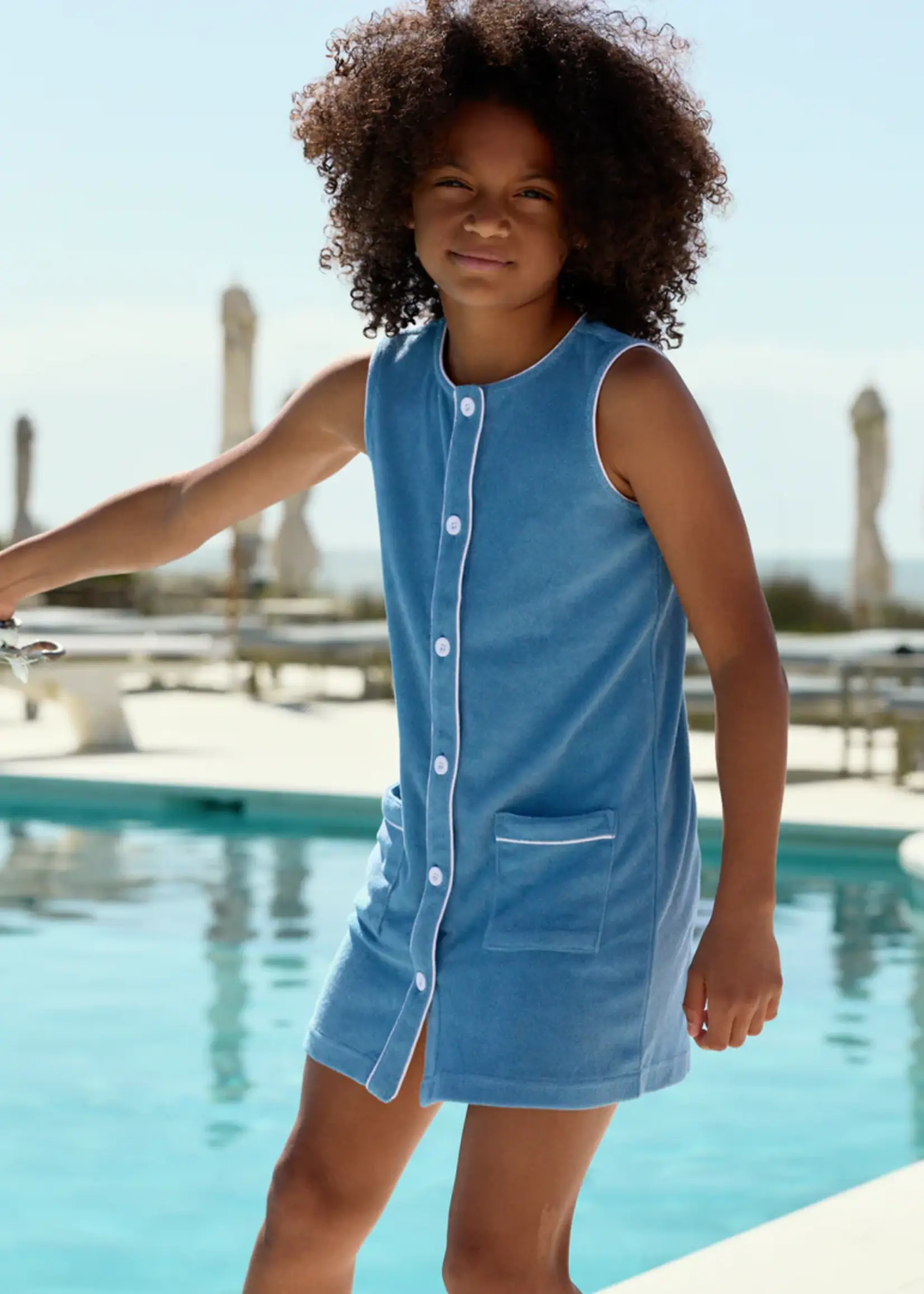 Minnow button down dress
