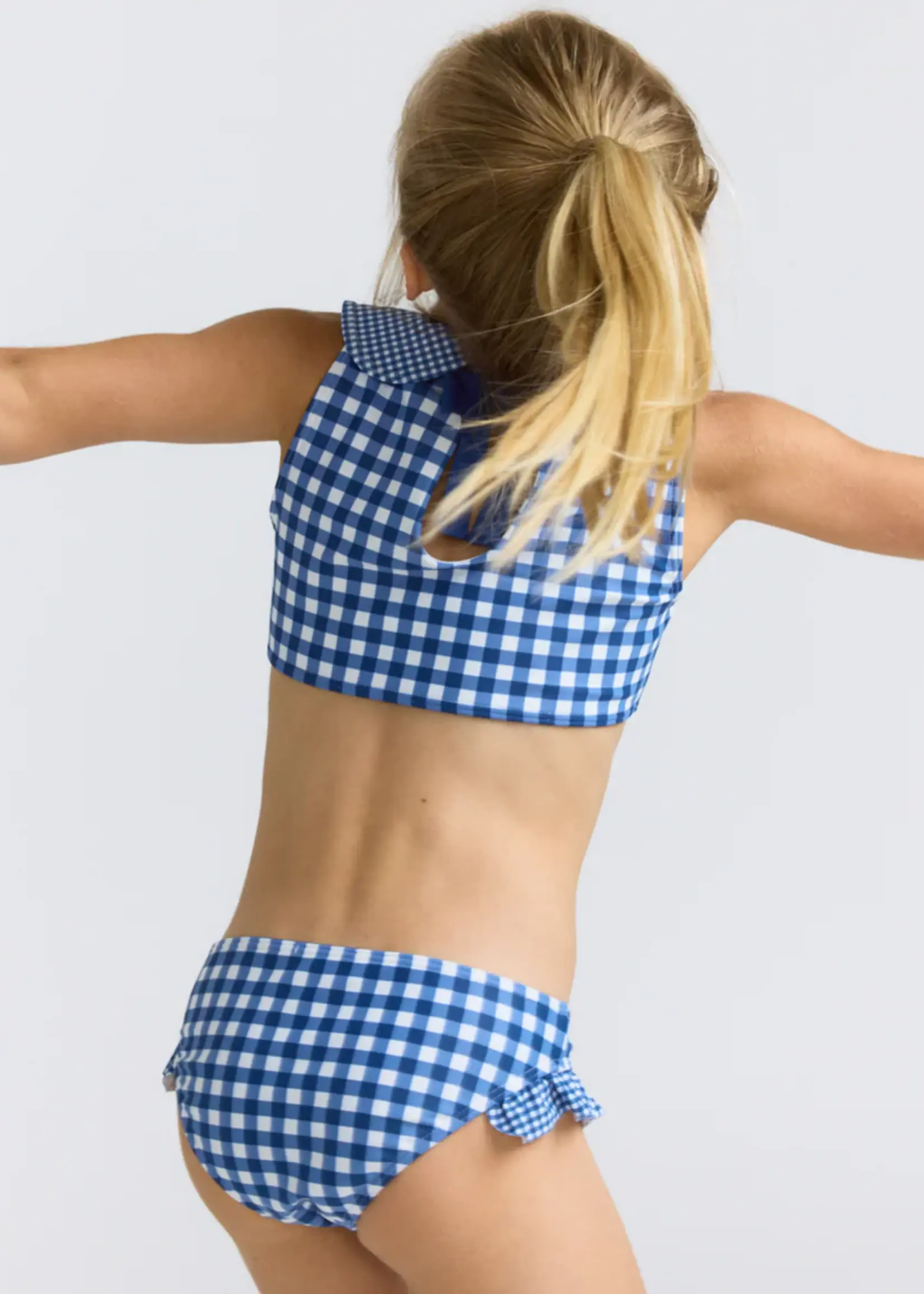 Minnow girls sailor bikini