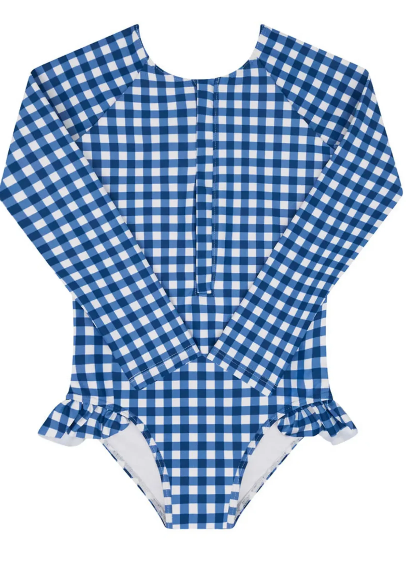Minnow front zip rashguard one piece
