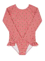 Minnow girls rashguard one piece