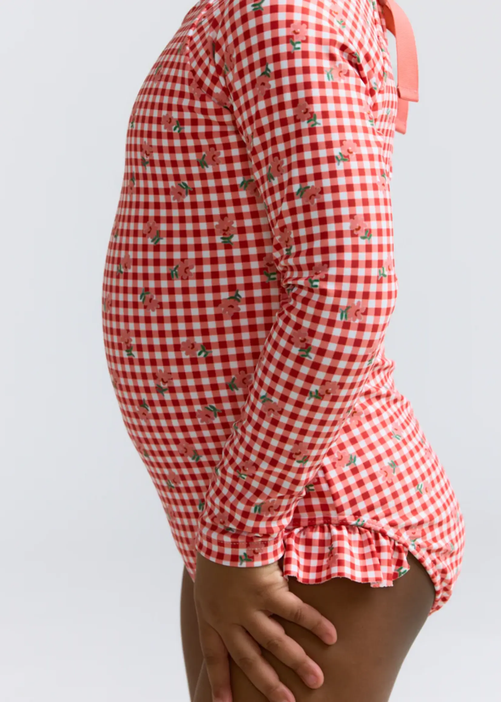 Minnow girls rashguard one piece