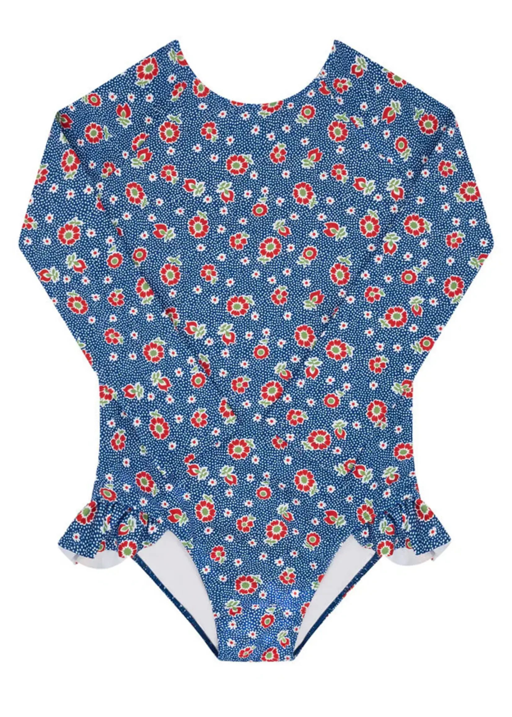Minnow girls rashguard one piece