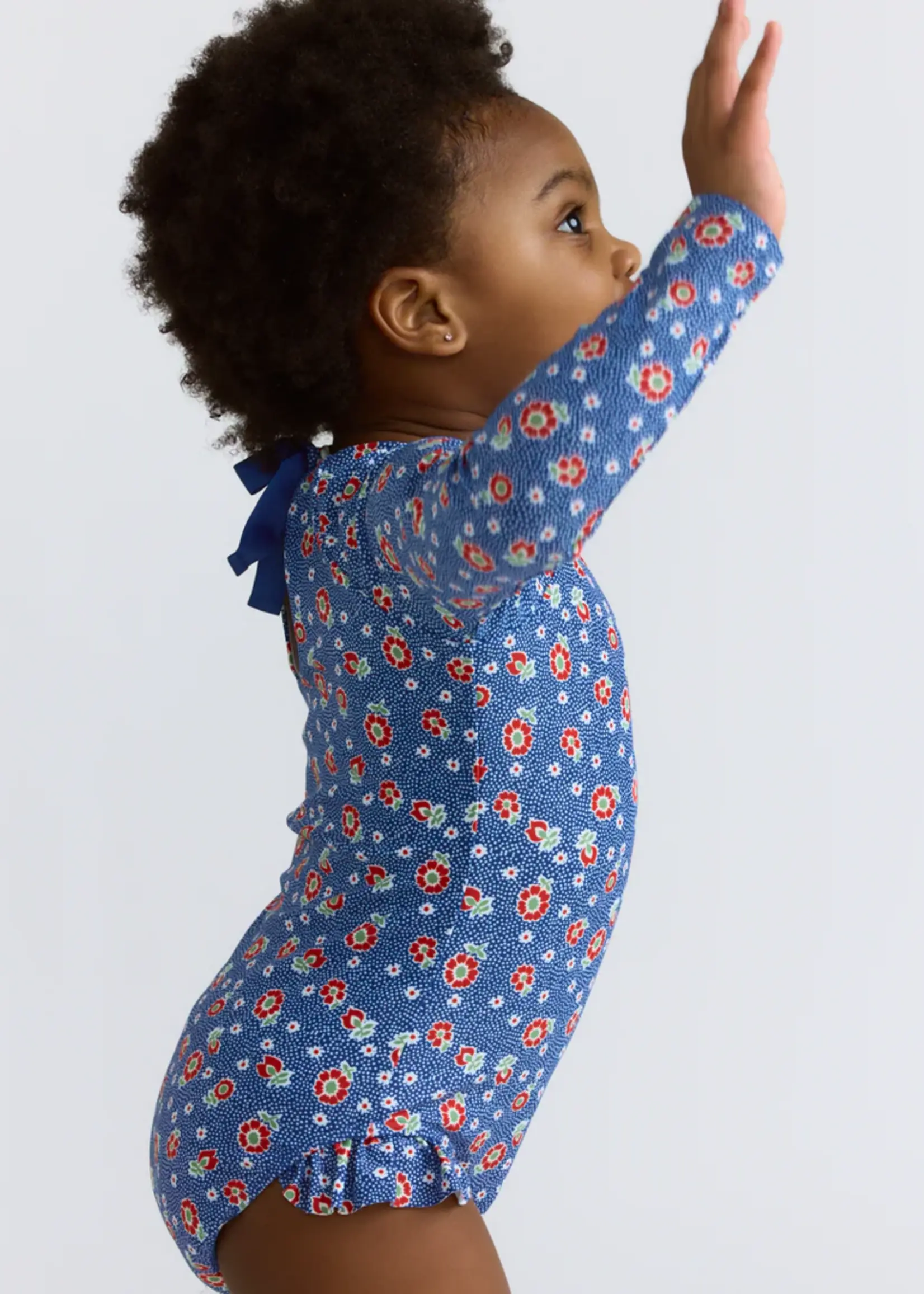 Minnow girls rashguard one piece