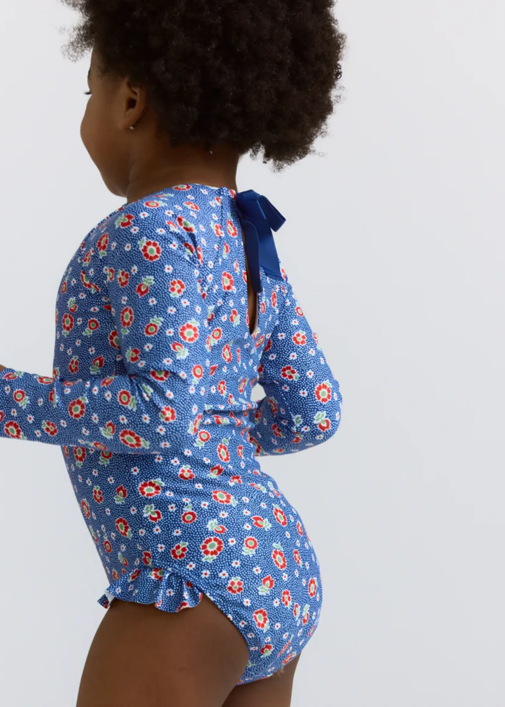 Minnow girls rashguard one piece