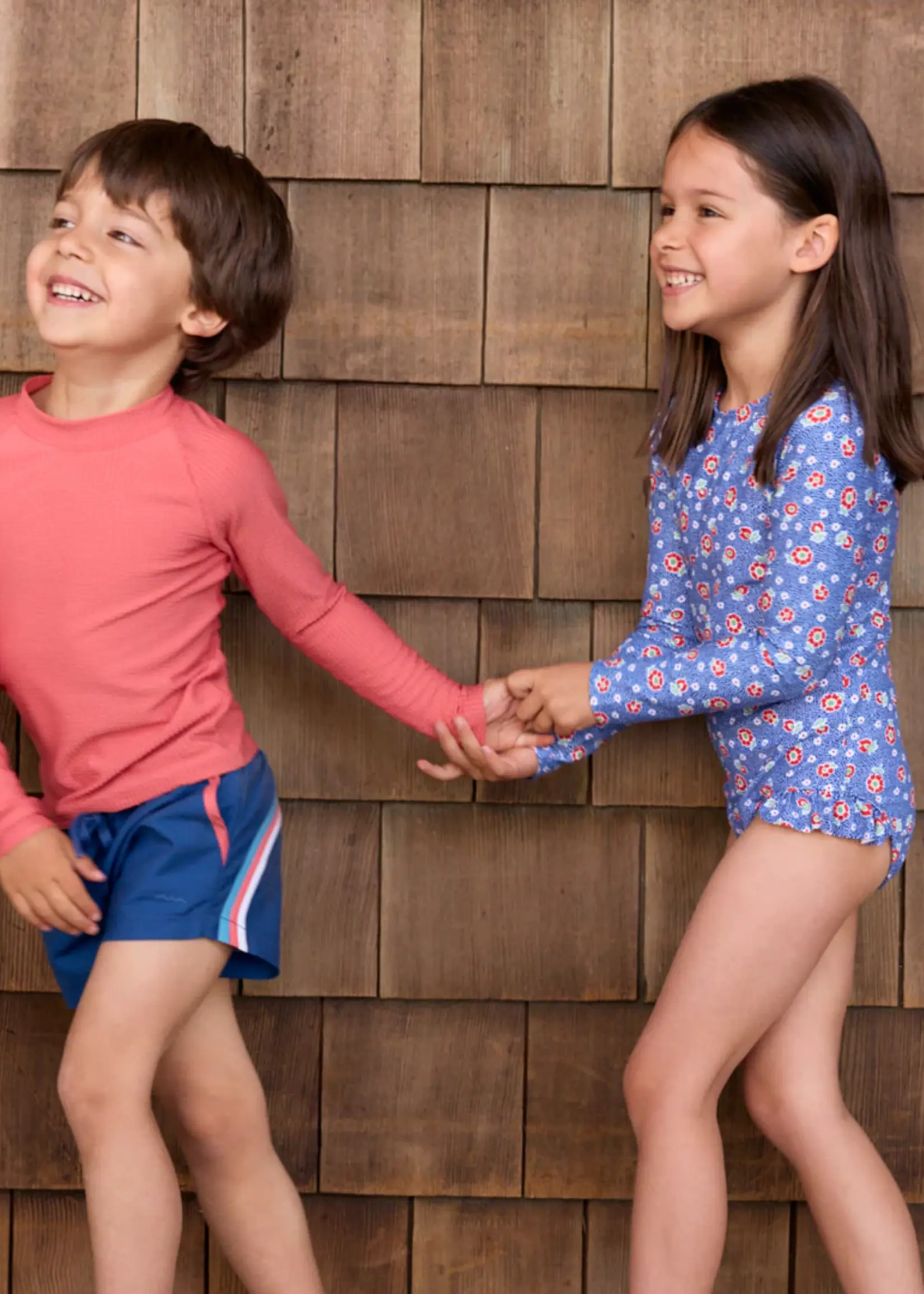 Minnow girls rashguard one piece