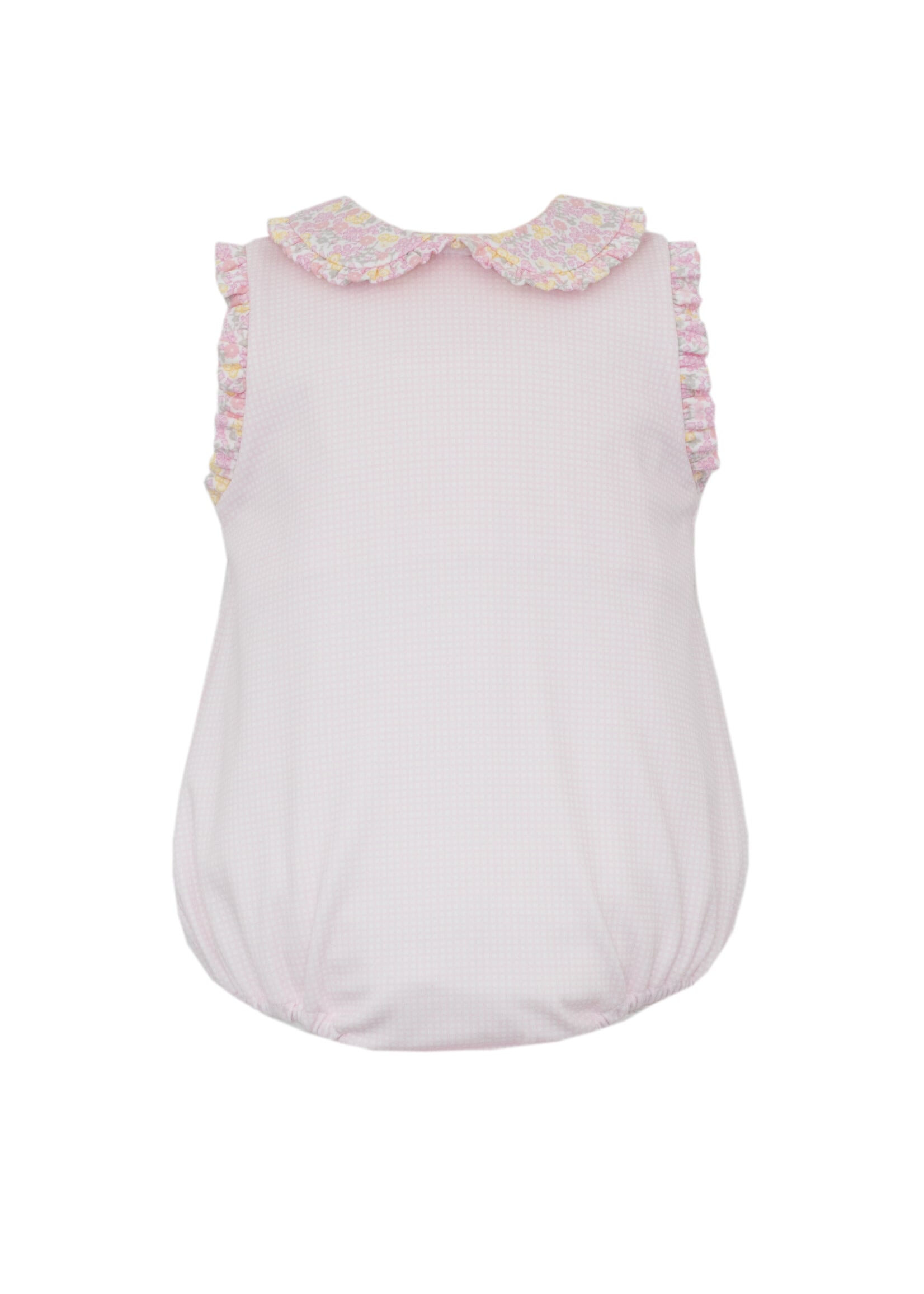 Petit Bebe Floral Print Girl Bubble