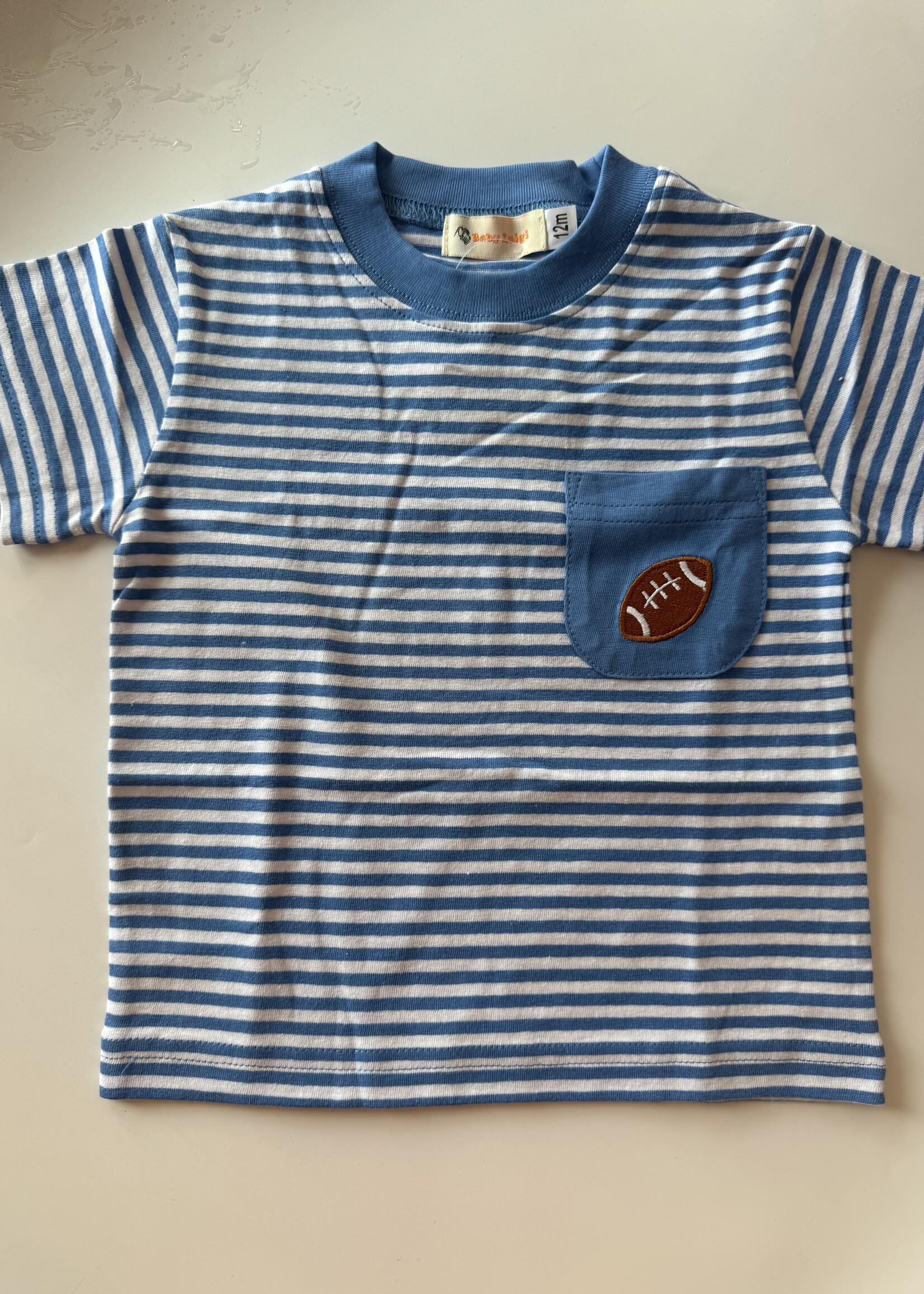 Luigi Kids Boys S/S Stripe Football