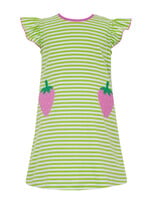 Claire and Charlie Strawberry sleeveless dress