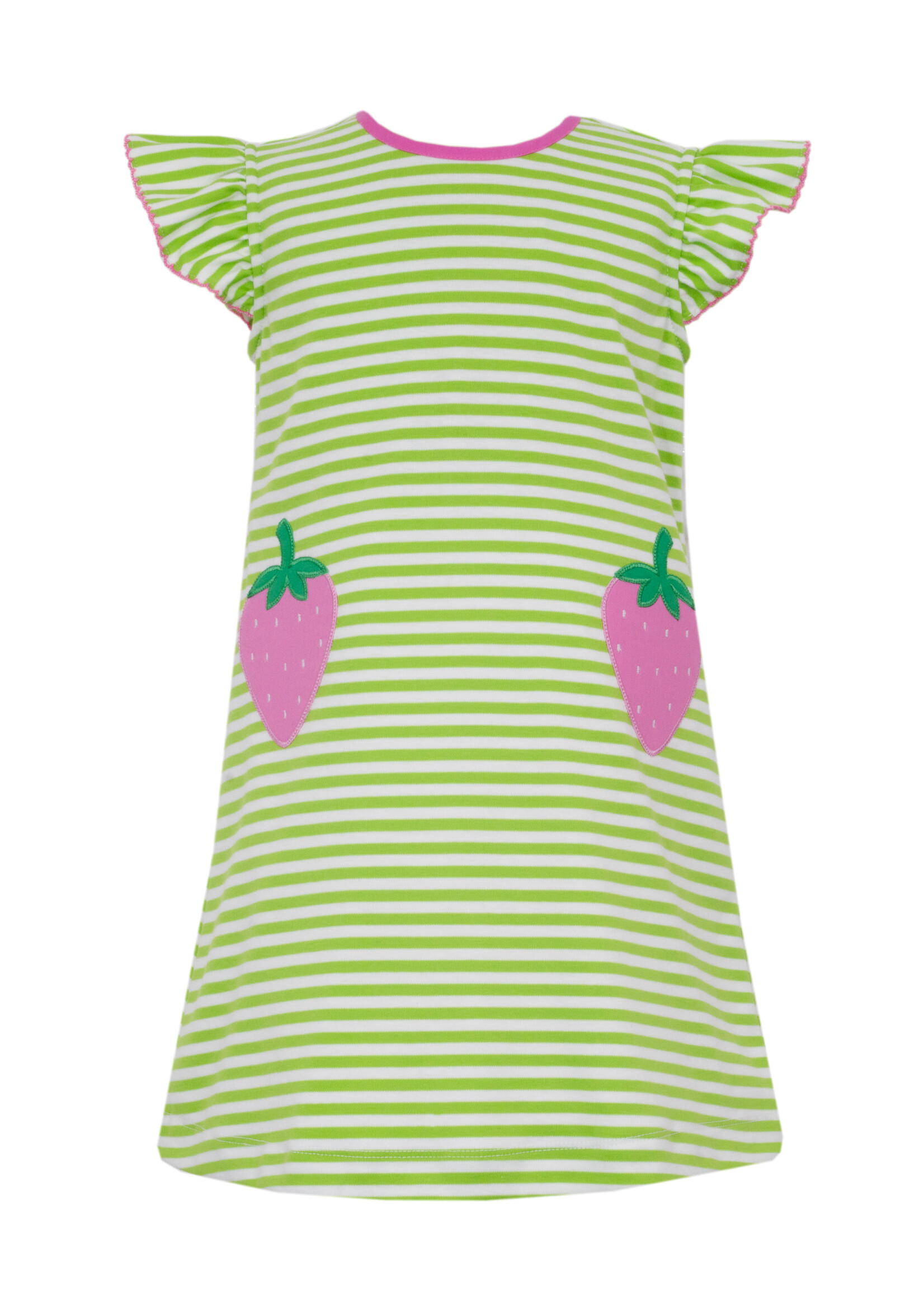 Claire and Charlie Strawberry sleeveless dress