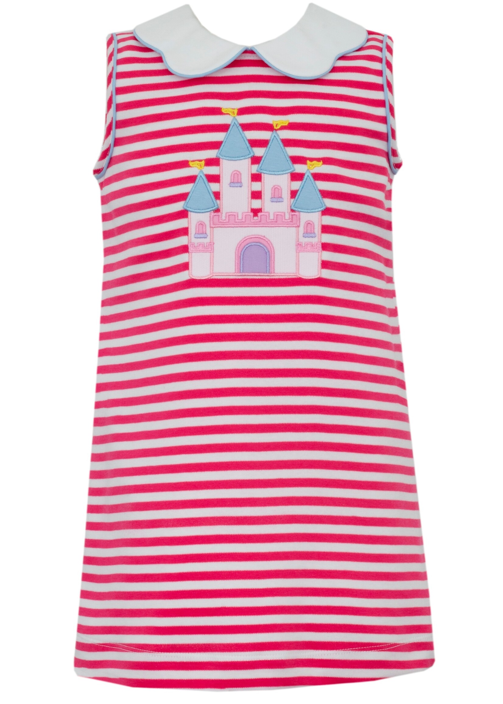Claire and Charlie FAIRYTALE CASTLE dress w/ collar