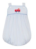 Petit Bebe Firetruck Boy Strap bubble