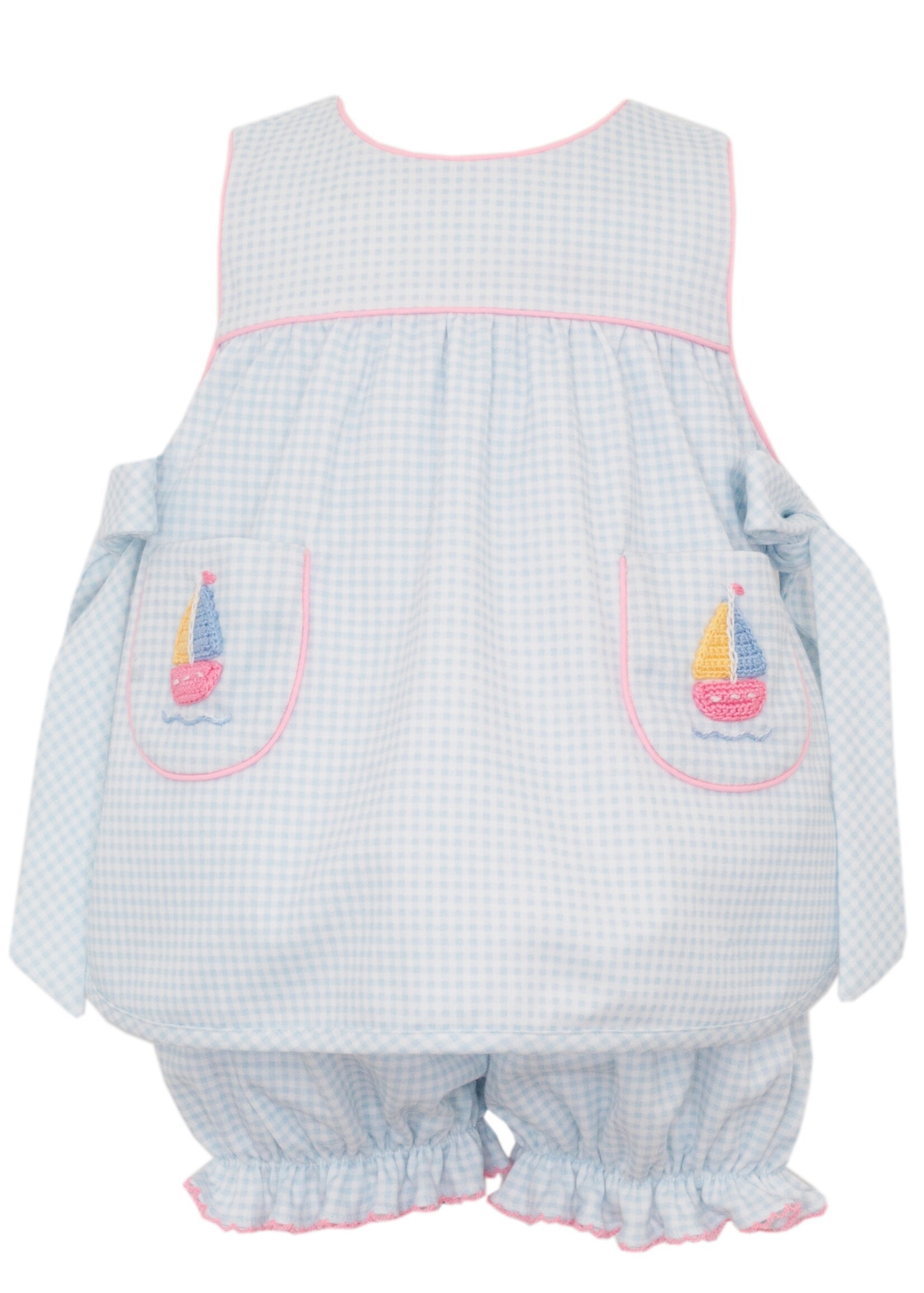 Petit Bebe SAILBOATS GIRL Bloomer Set