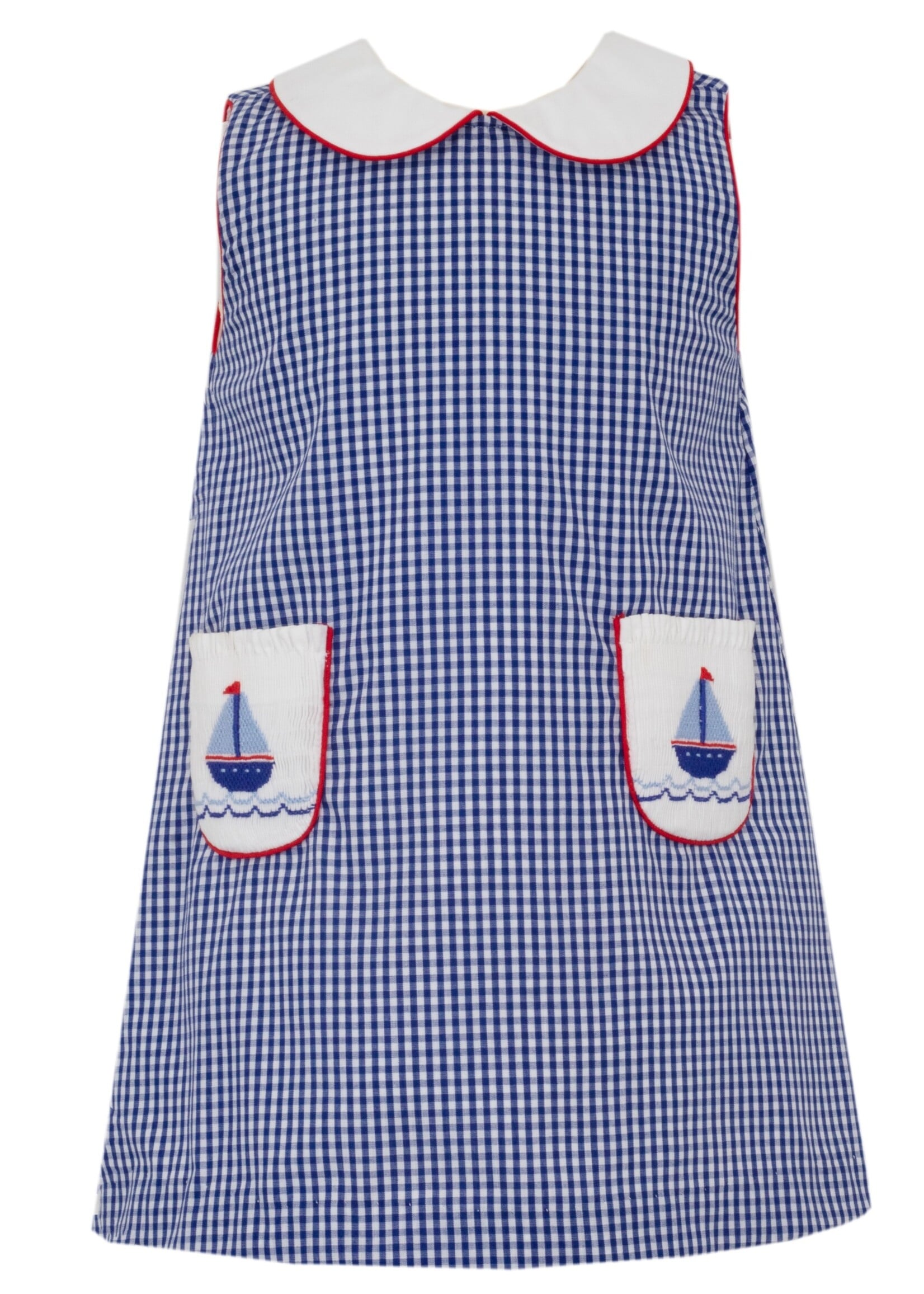 Anavini SAILBOATS GIRL Dress w/ Pockets