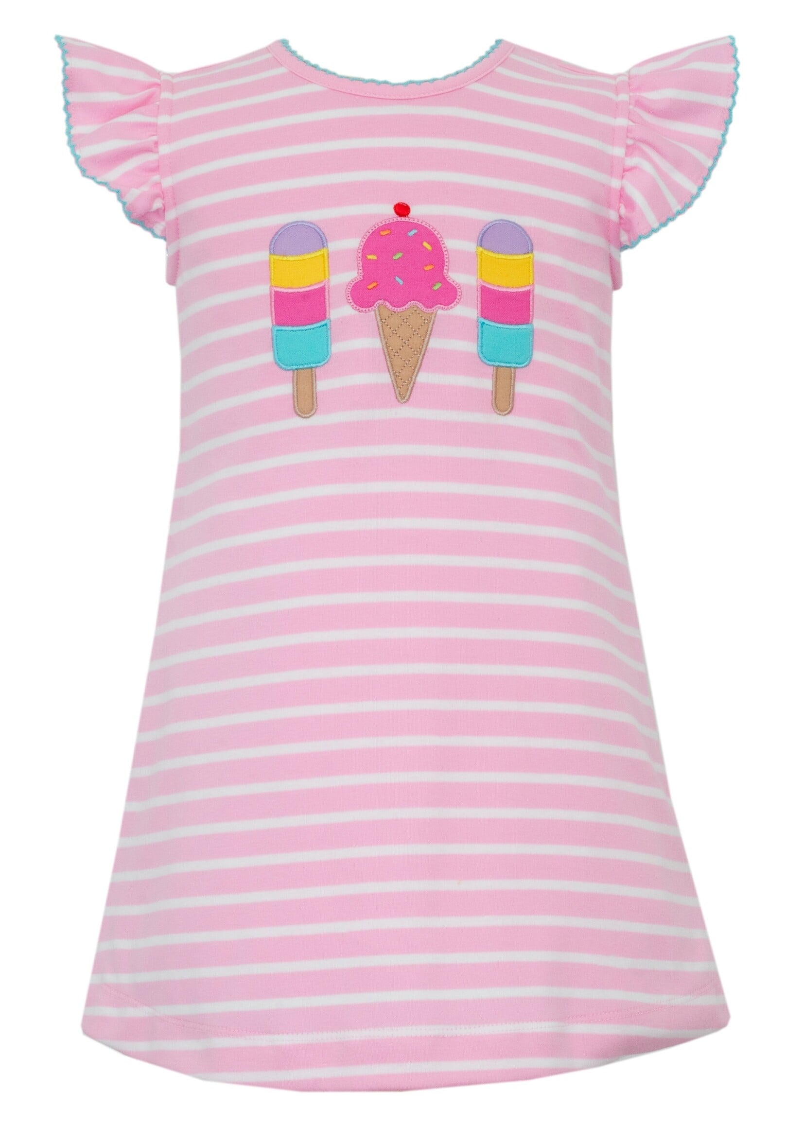 Claire and Charlie ICE CREAM TIME GIRL dress