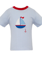 Claire and Charlie SAILBOATS BOY T-Shirt S/S