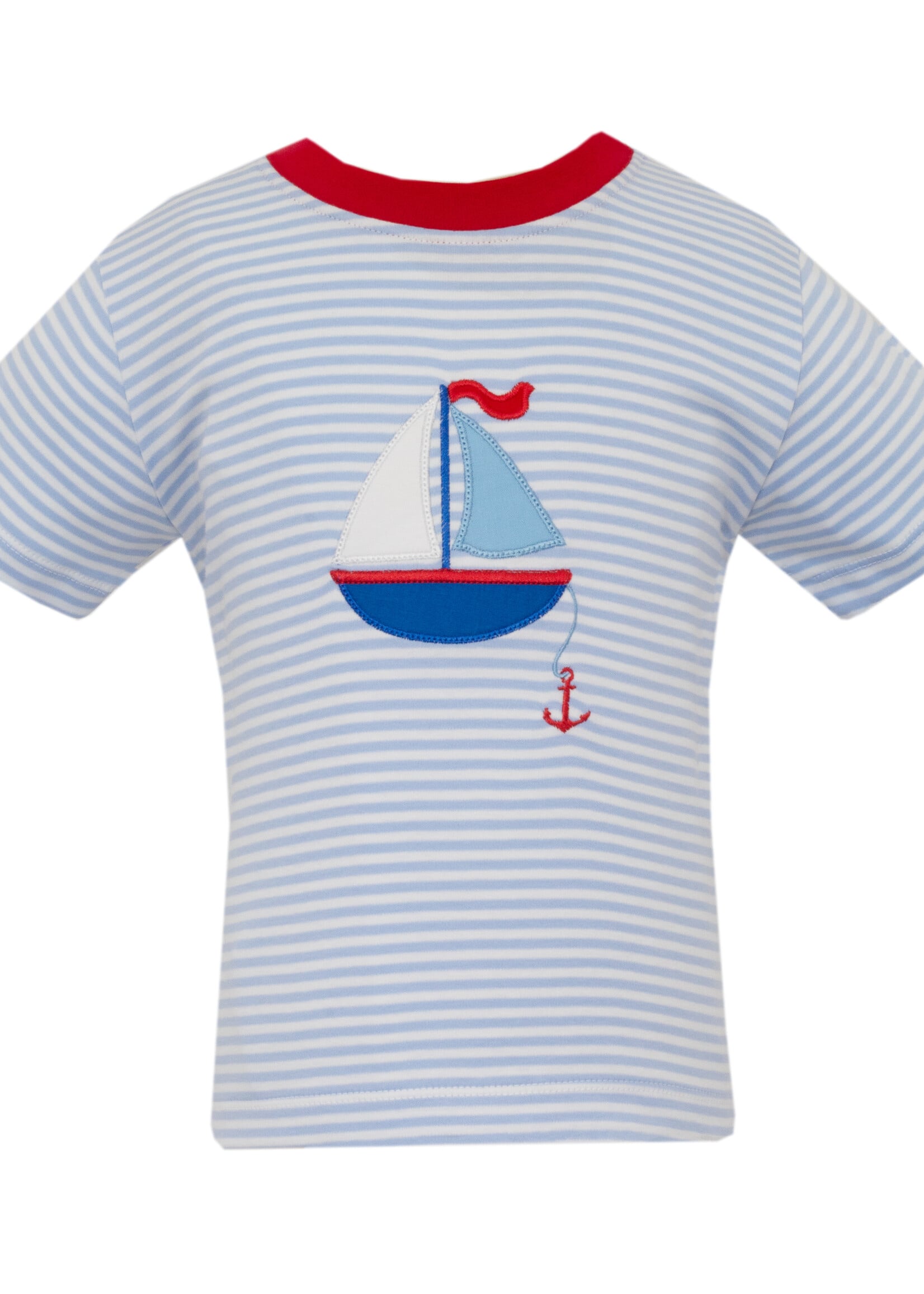 Claire and Charlie SAILBOATS BOY T-Shirt S/S
