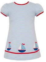 Claire and Charlie SAILBOATS GIRL dress