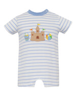 Claire and Charlie SAND CASTLE BOY Short Romper