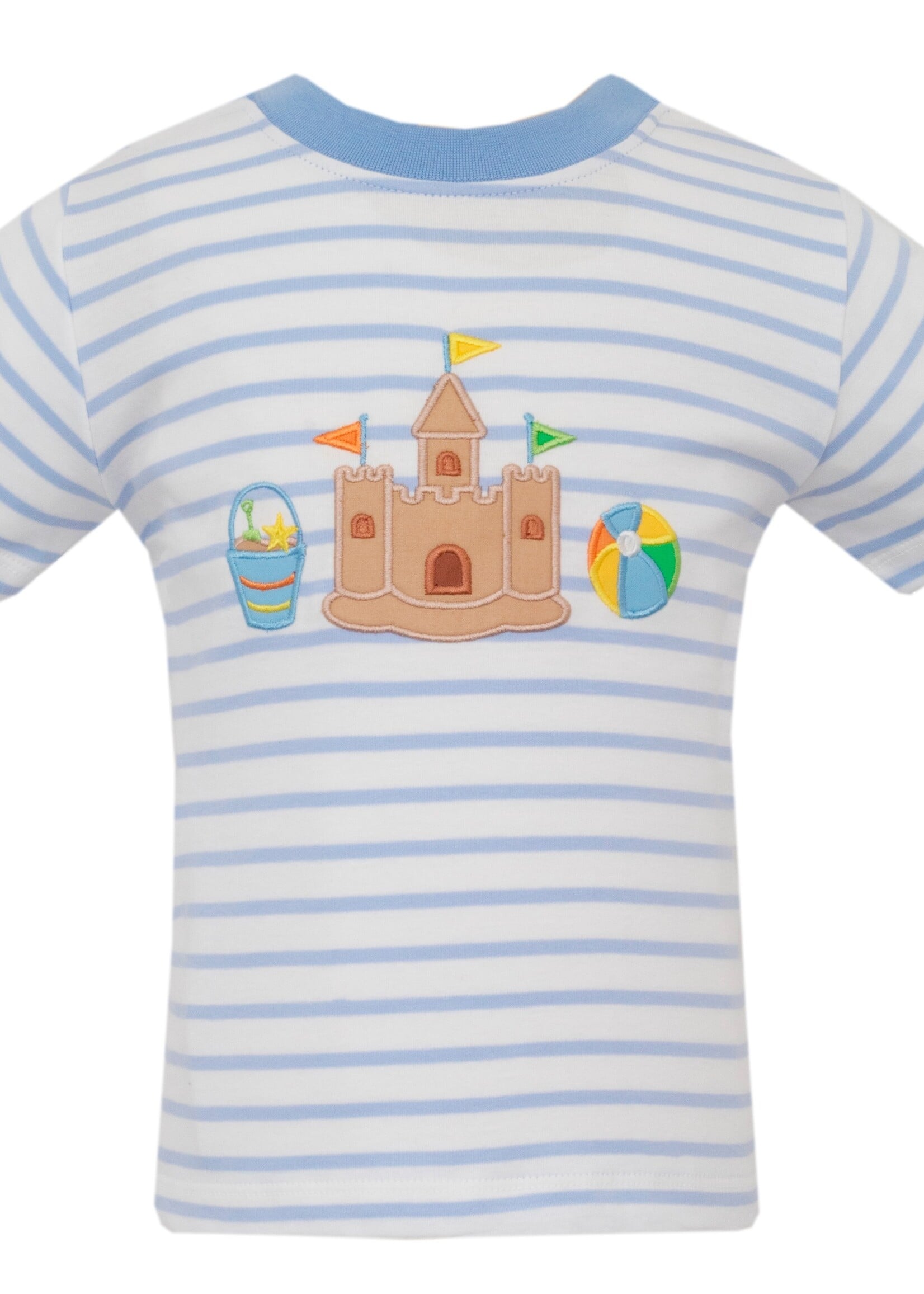 Claire and Charlie SAND CASTLE BOY T-Shirt S/S