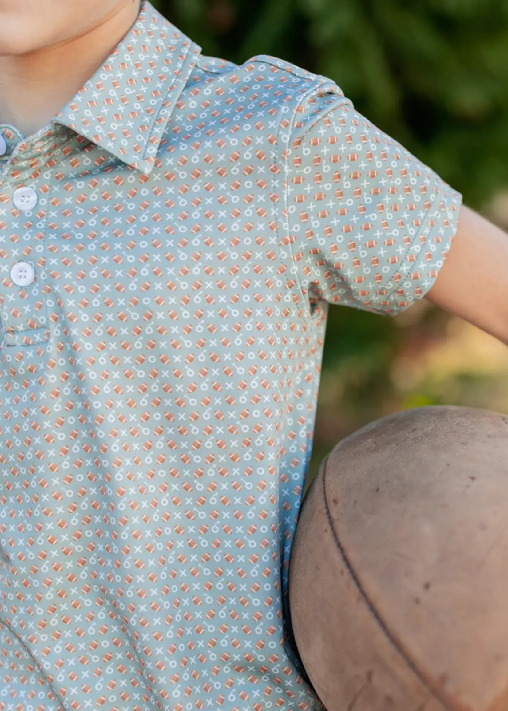 Properly Tied Boys Inlet Polo