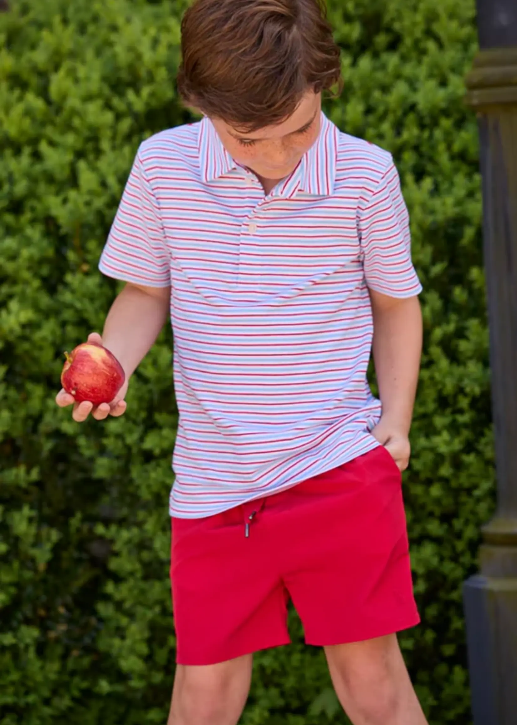 Little English Short Sleeve Polo