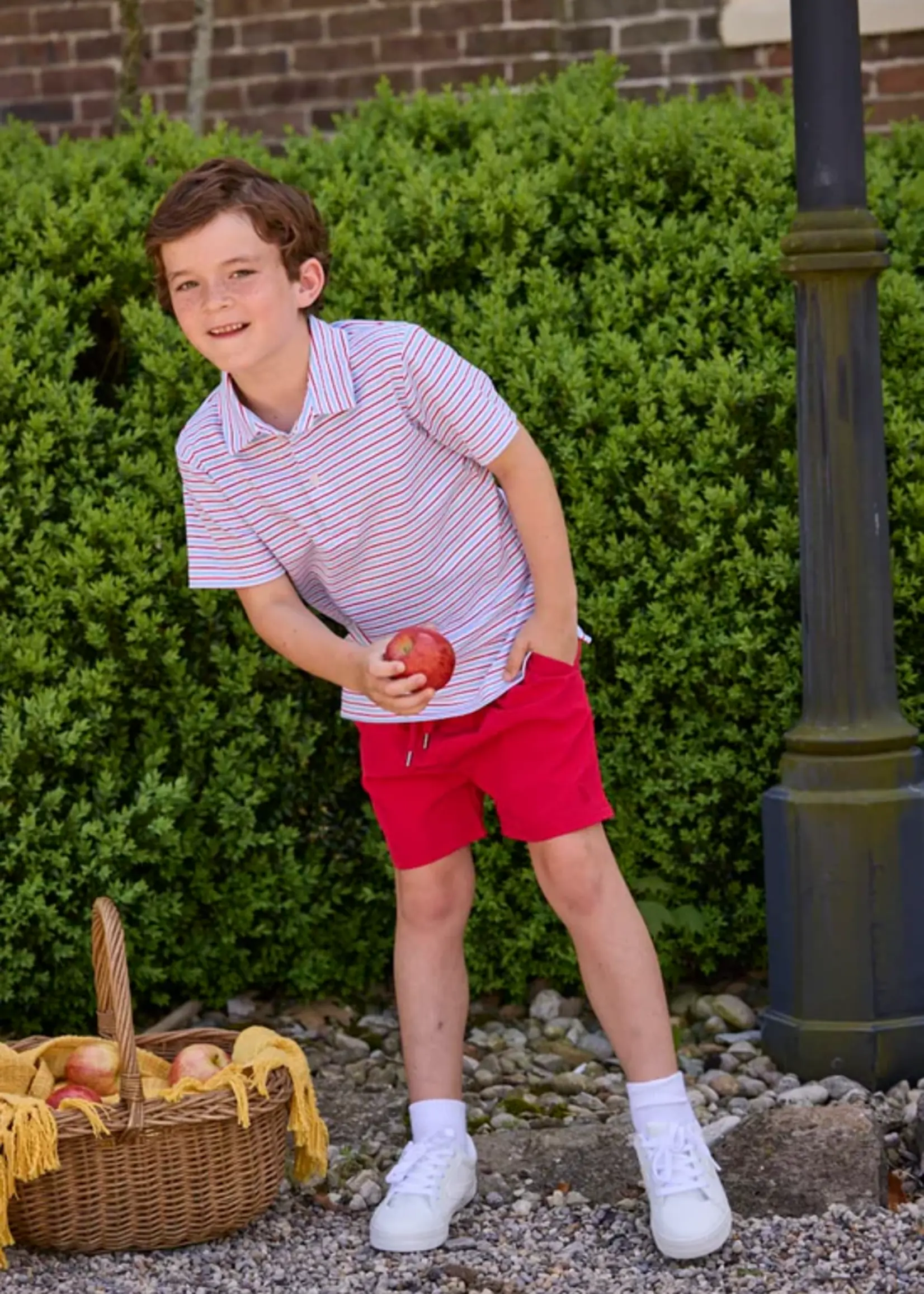 Little English Short Sleeve Polo