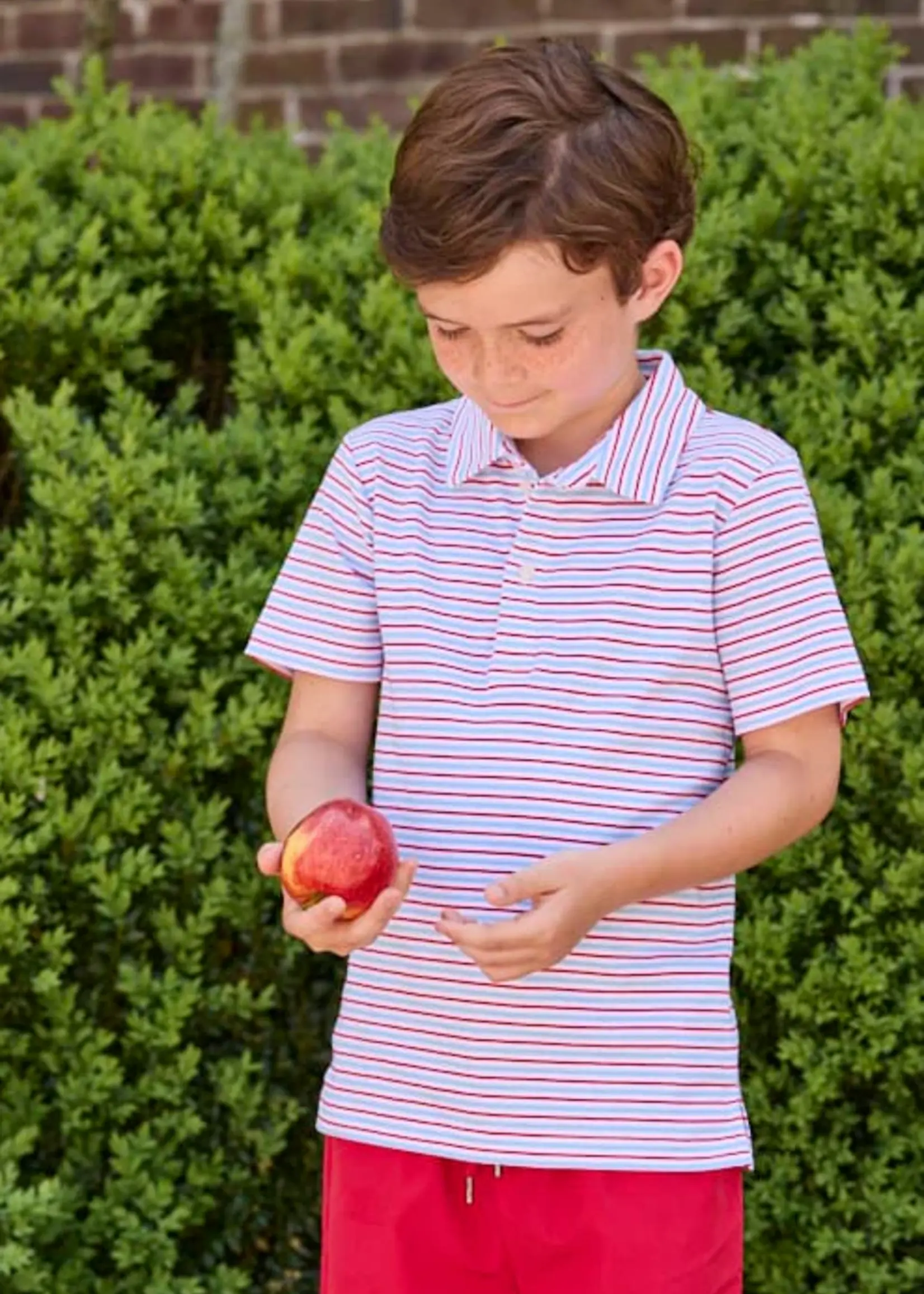 Little English Short Sleeve Polo