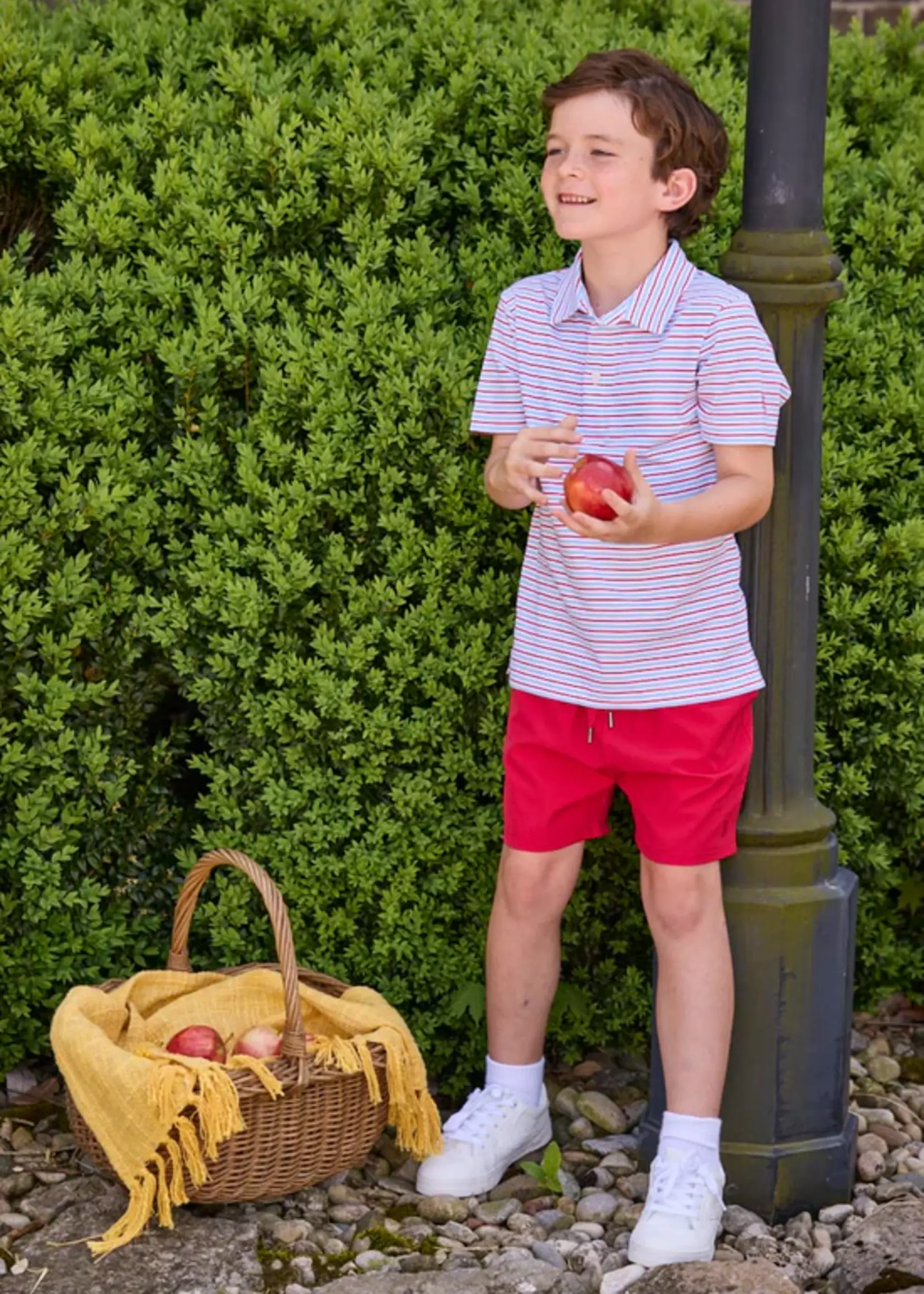 Little English Short Sleeve Polo