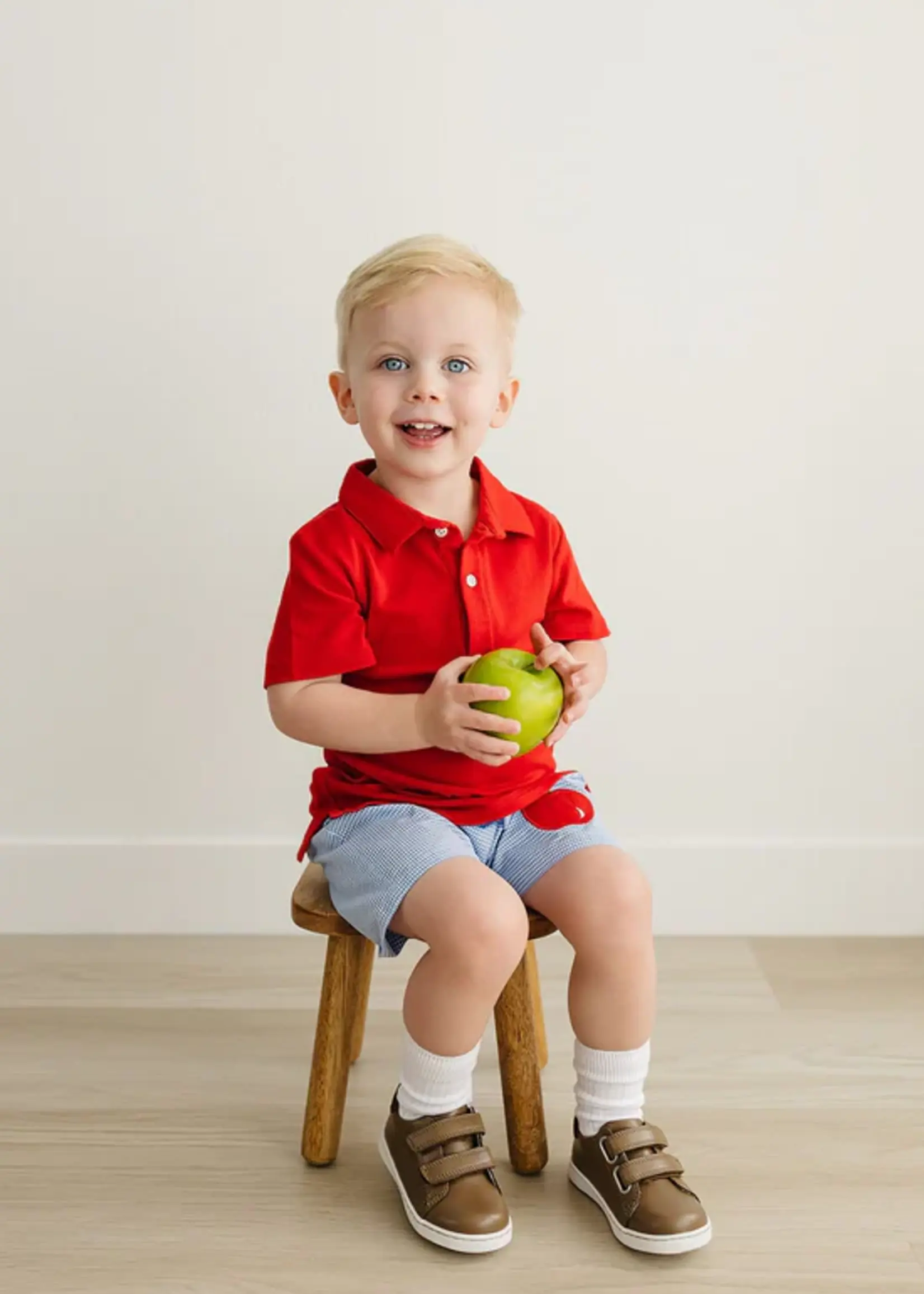 Little English Short Sleeve Polo