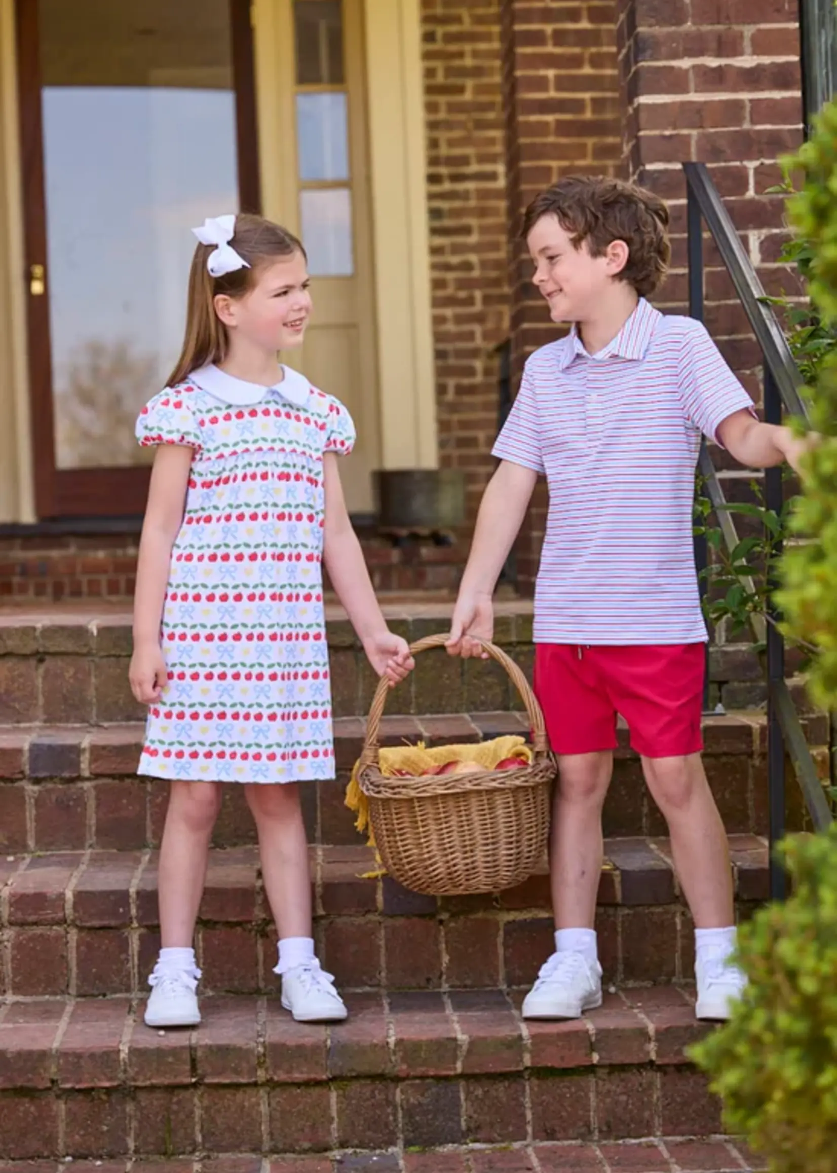 Little English Short Sleeve Evelyn Dress