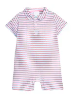 Little English Peter Pan Polo Romper