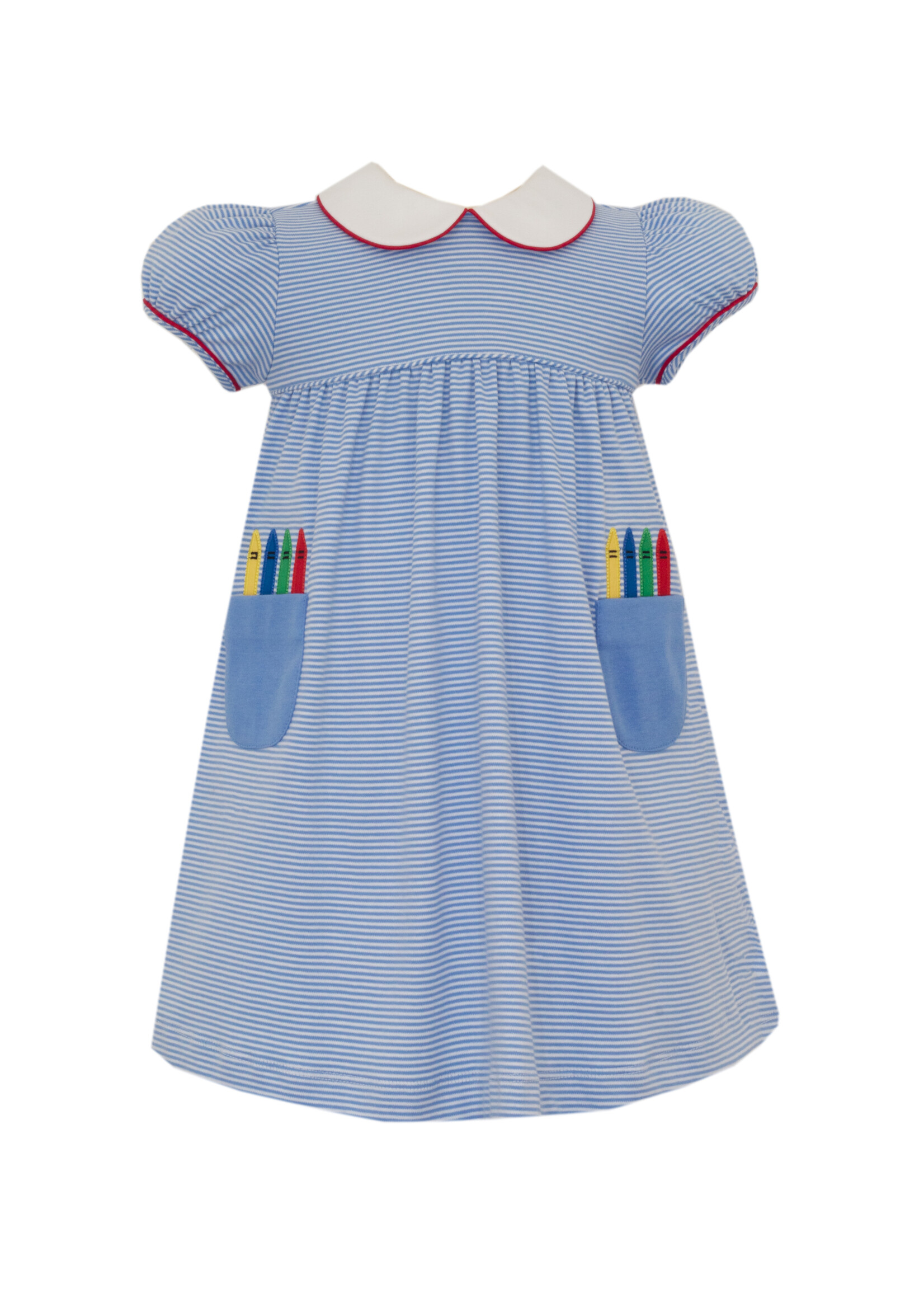 Claire and Charlie Crayon Pocket GIRL dress