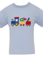 Claire and Charlie School Train BOY T-Shirt S/S