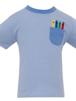 Claire and Charlie Crayon Pocket BOY T-Shirt S/S