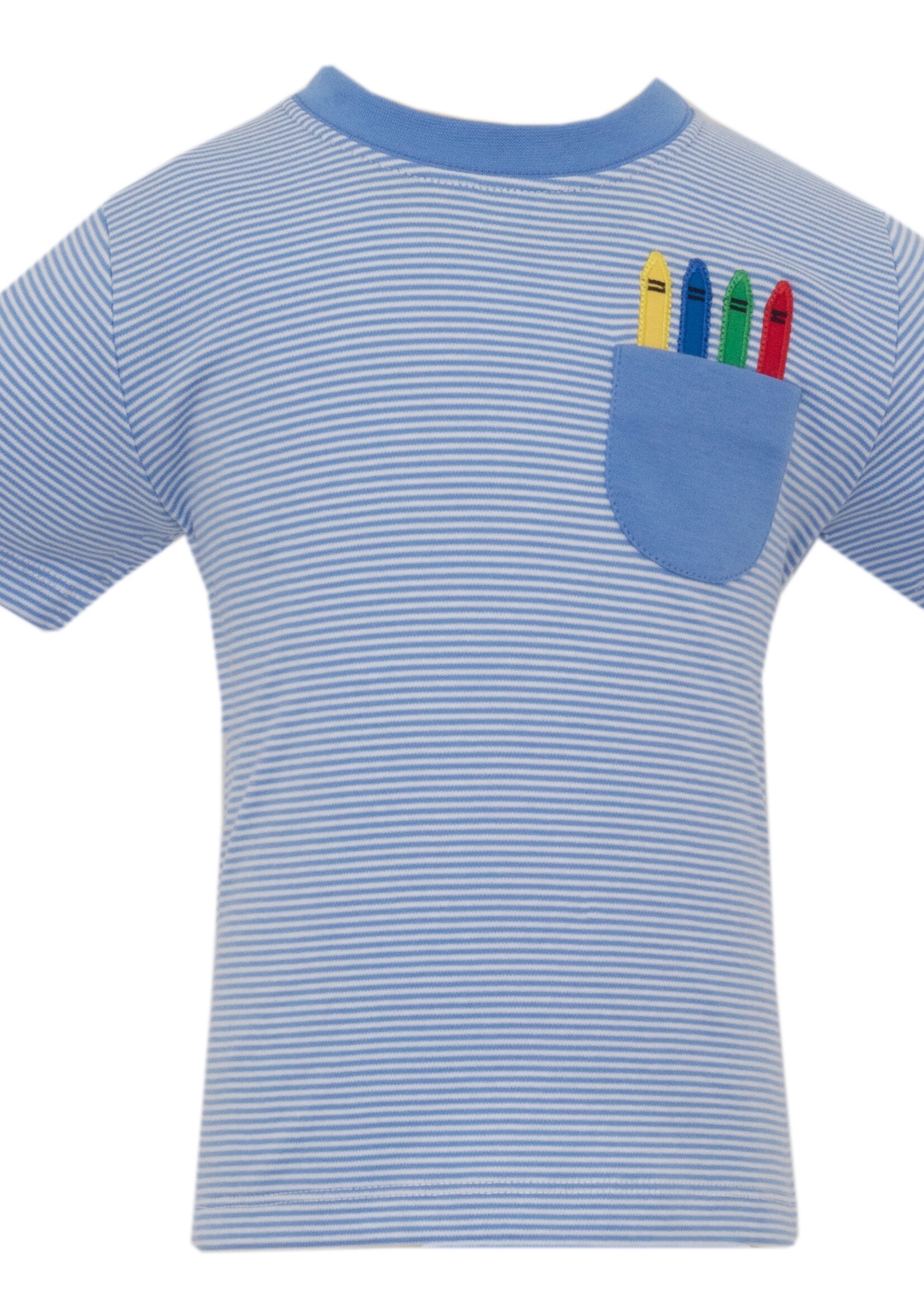 Claire and Charlie Crayon Pocket BOY T-Shirt S/S