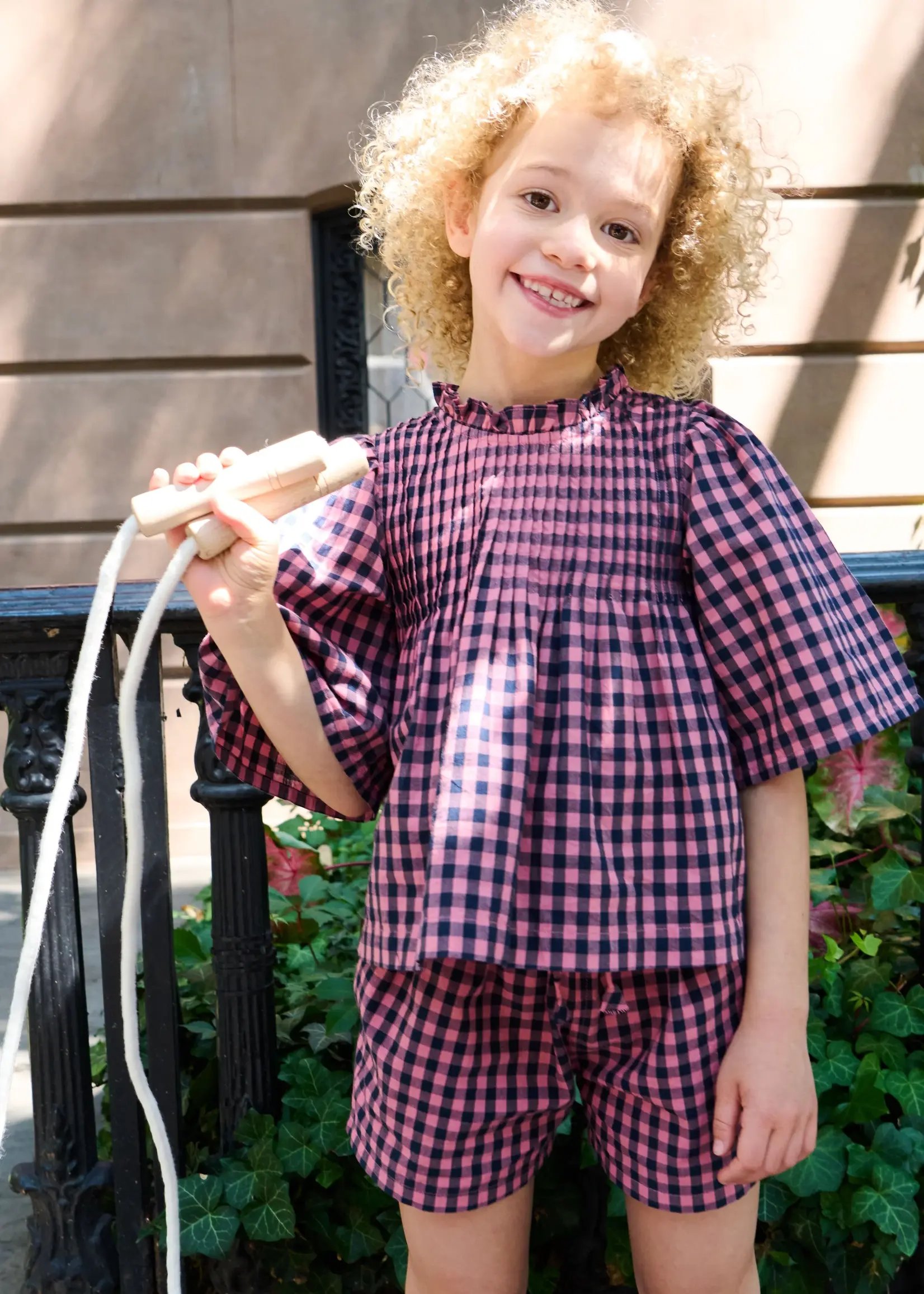 Pink Chicken Girls Jaipur Top