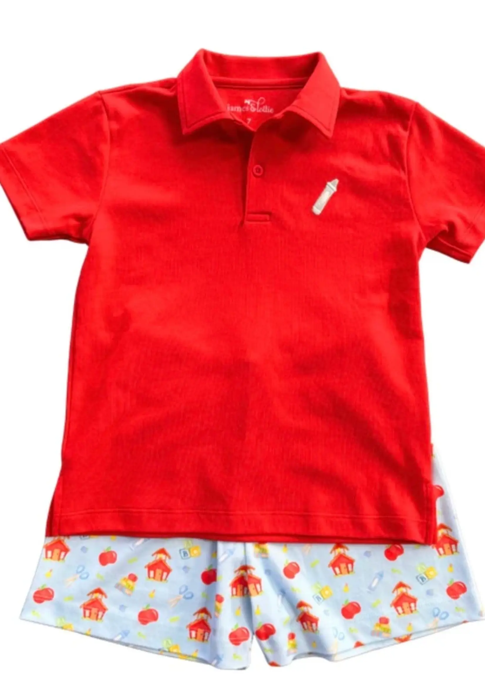 James and Lottie Back to School Polo